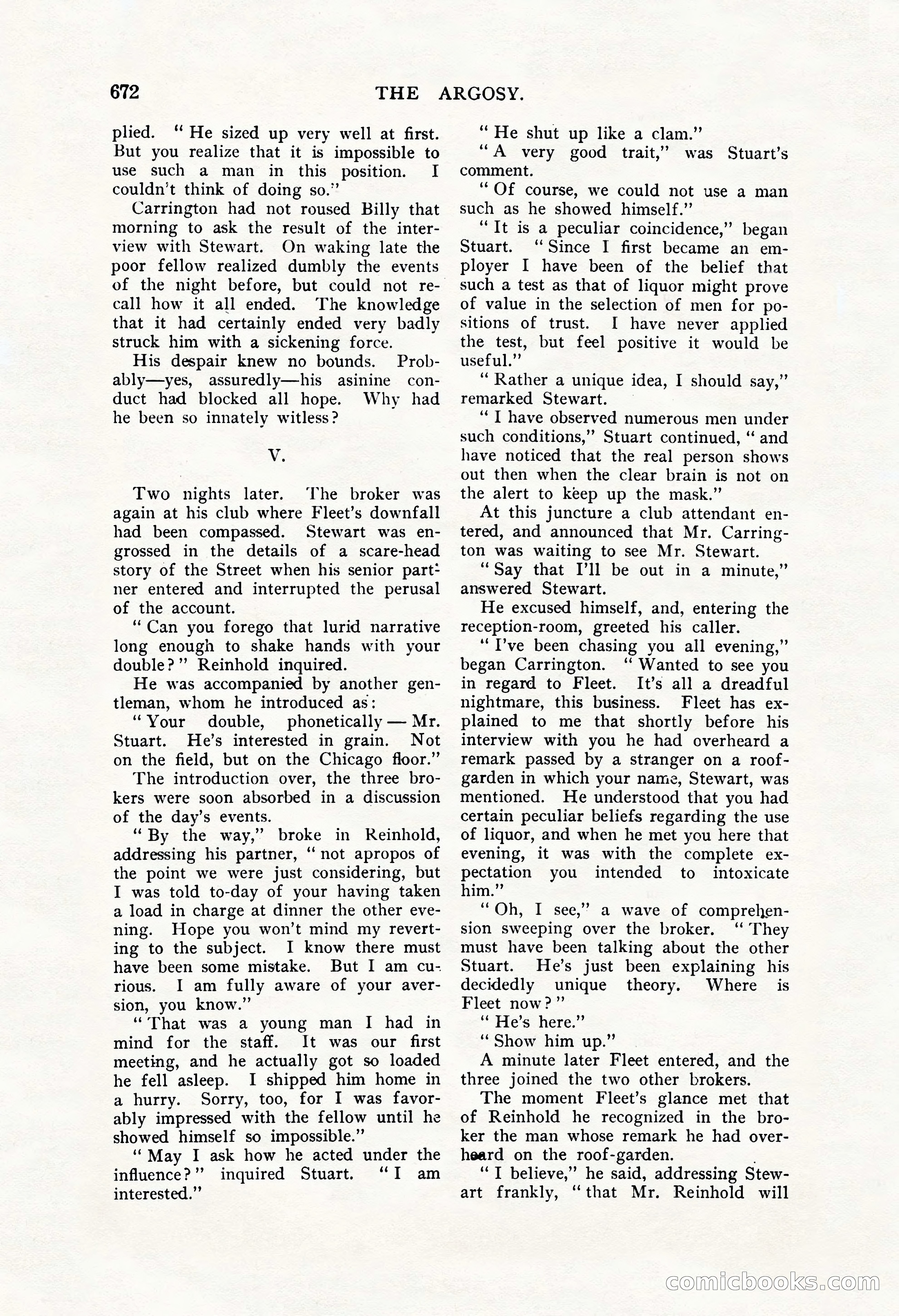 The Argosy, Vol. 61, No. 4 — page 114 of 266