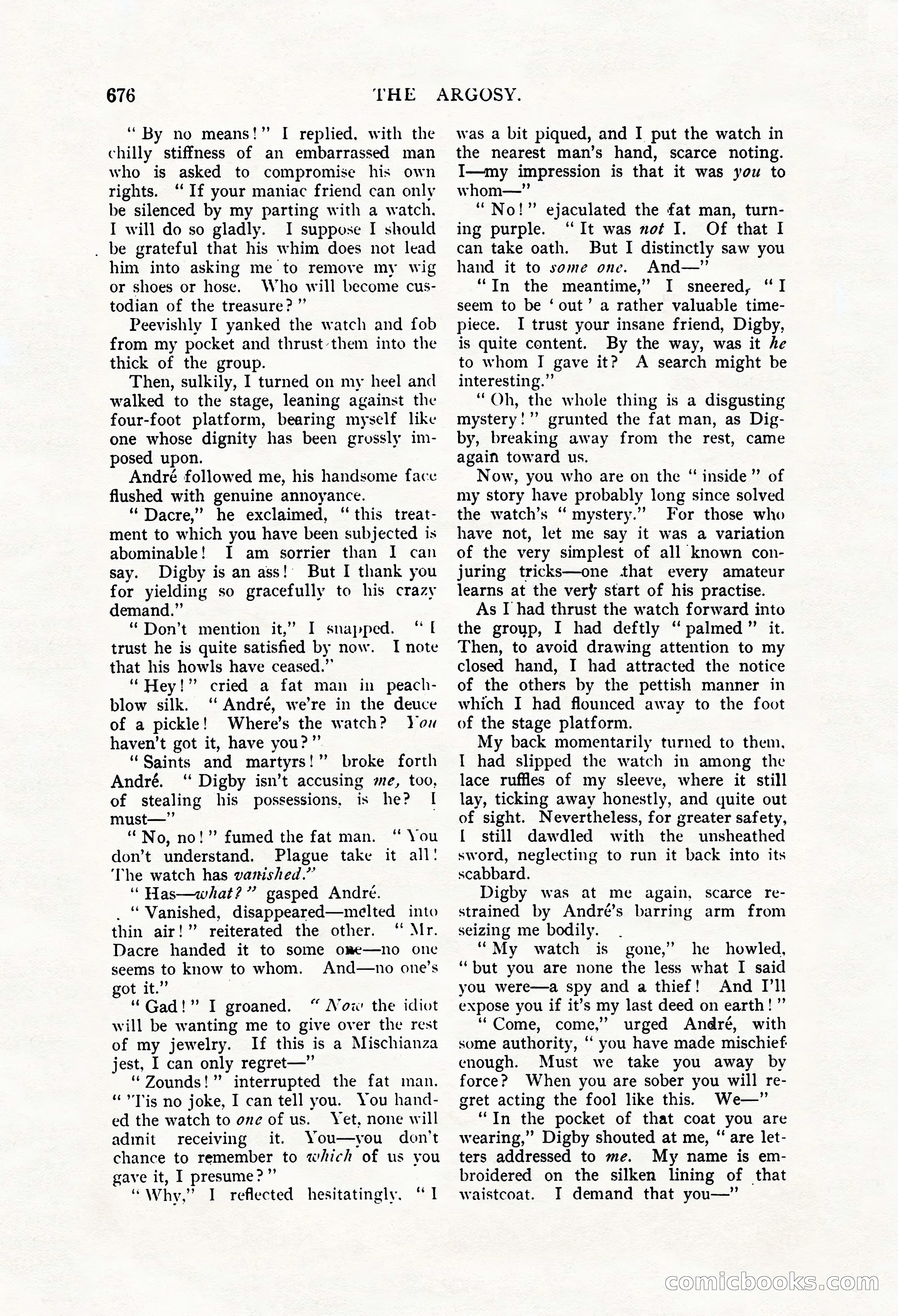 The Argosy, Vol. 61, No. 4 — page 118 of 266