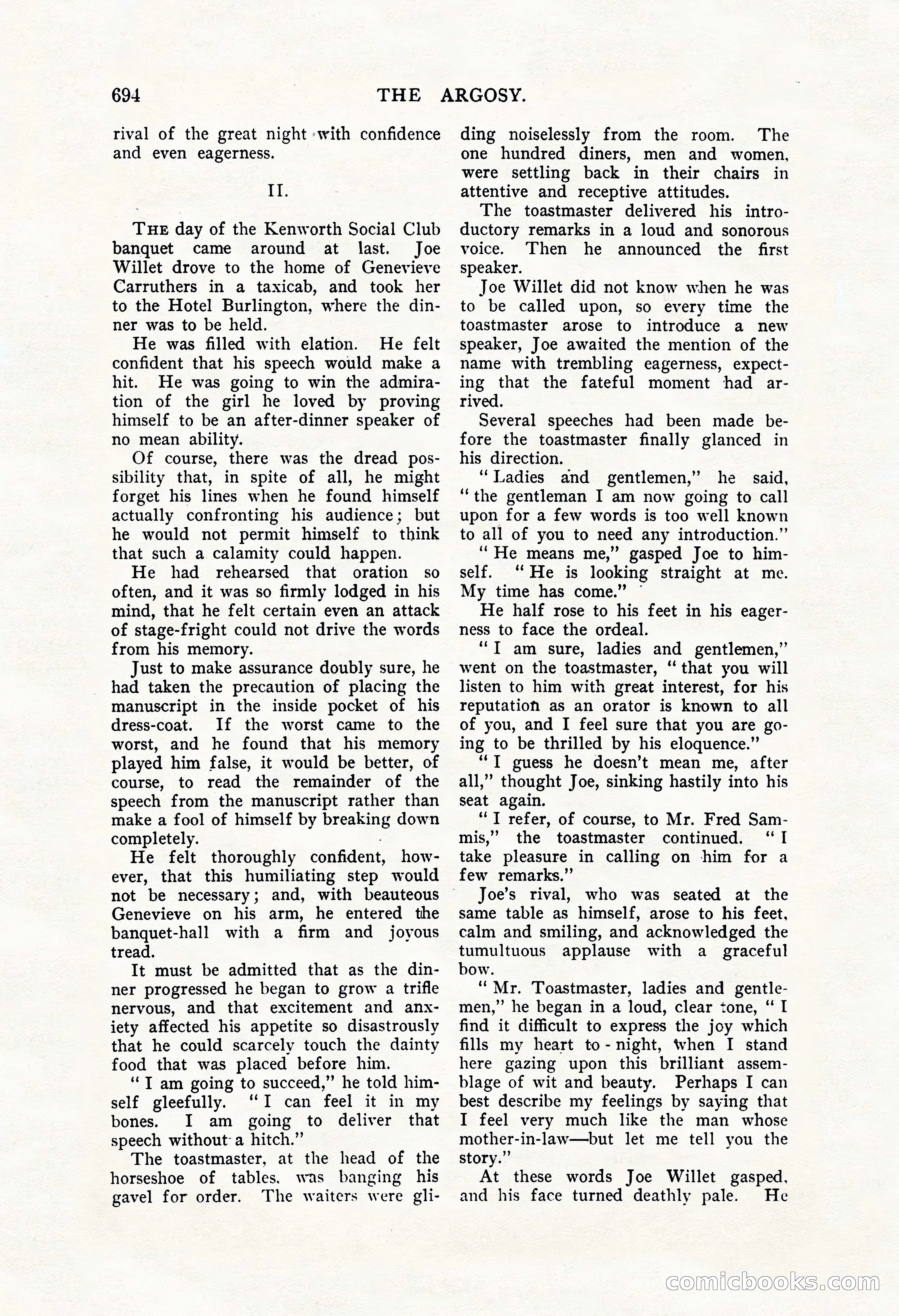The Argosy, Vol. 61, No. 4 — page 136 of 266