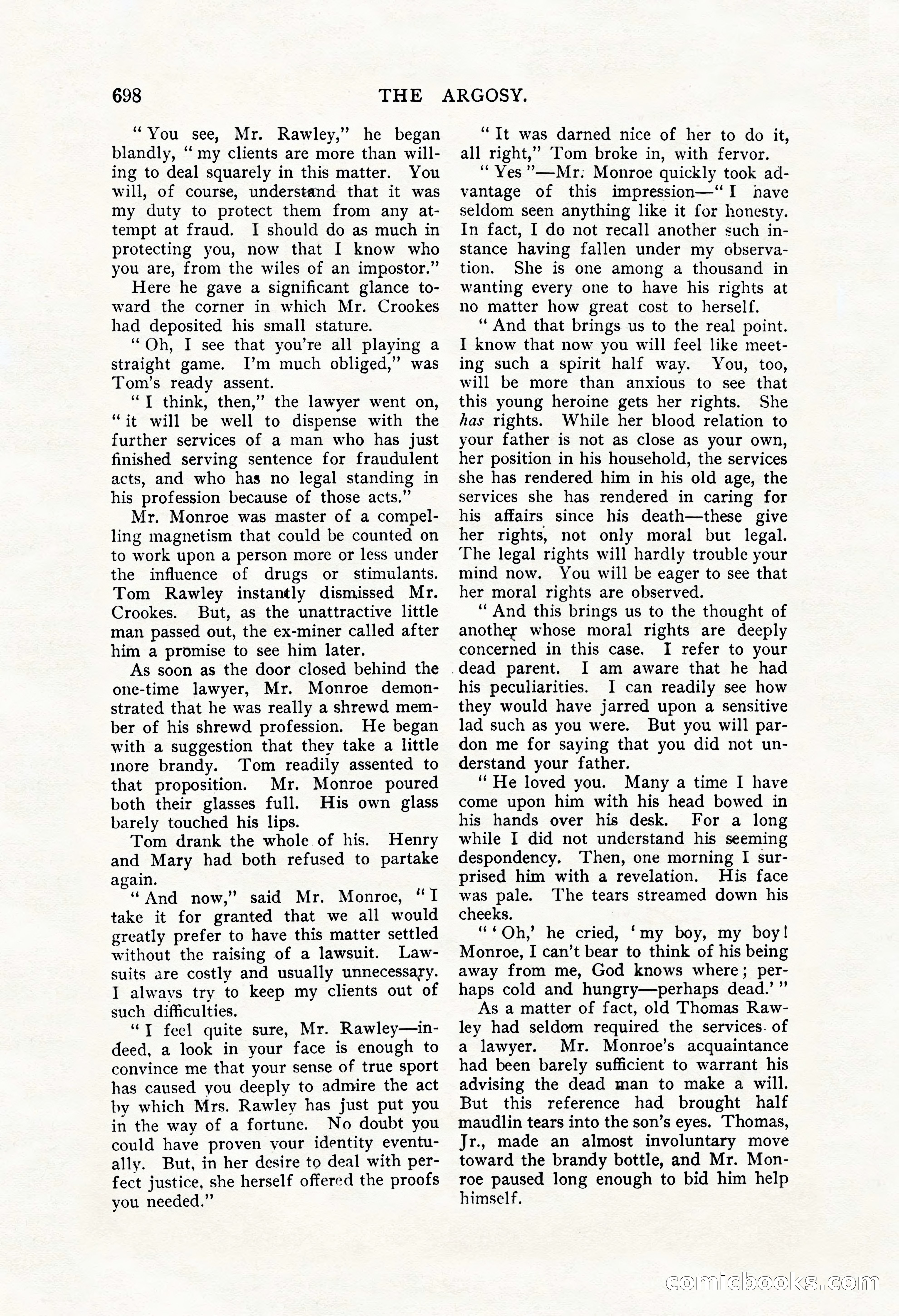 The Argosy, Vol. 61, No. 4 — page 140 of 266