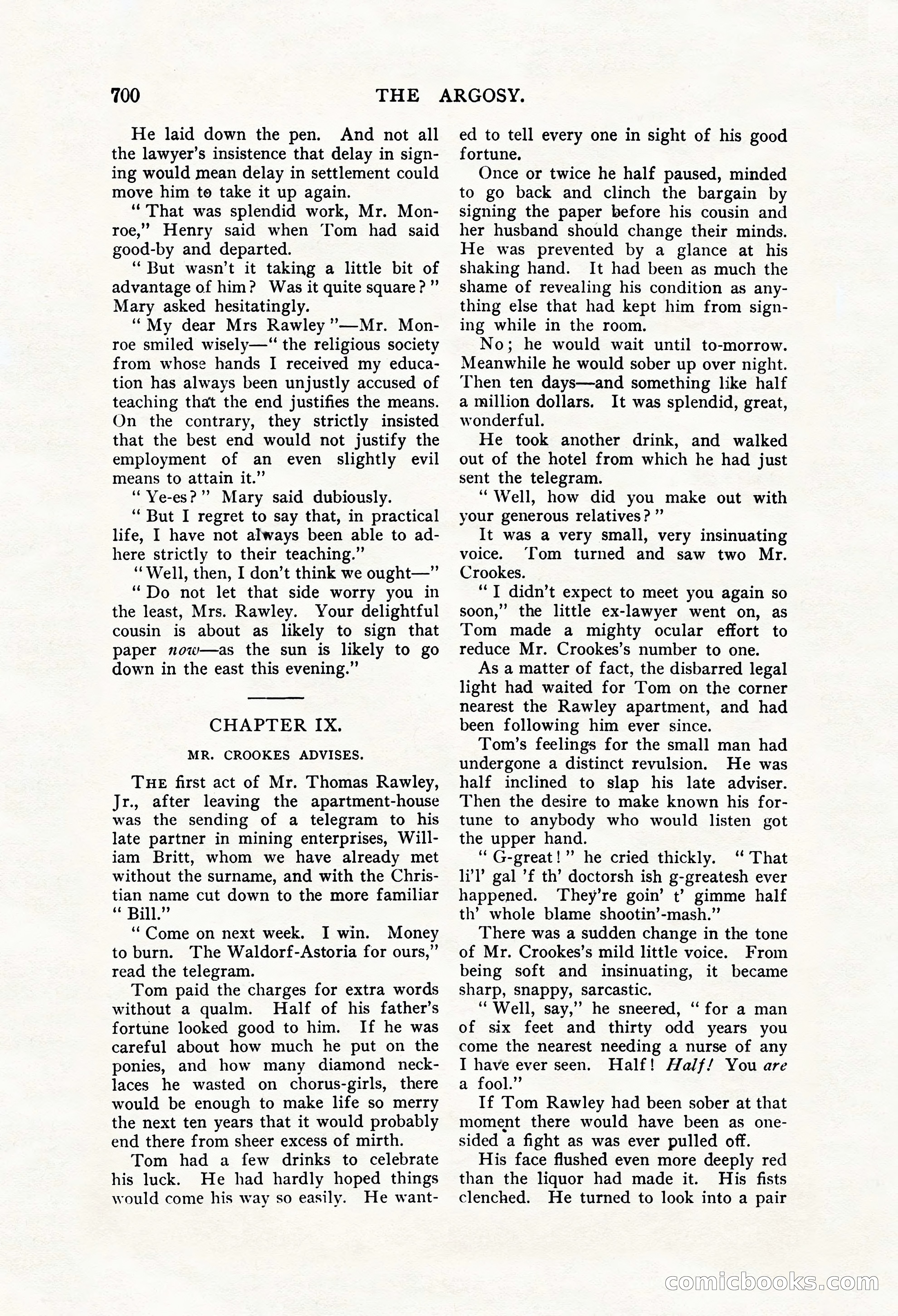 The Argosy, Vol. 61, No. 4 — page 142 of 266