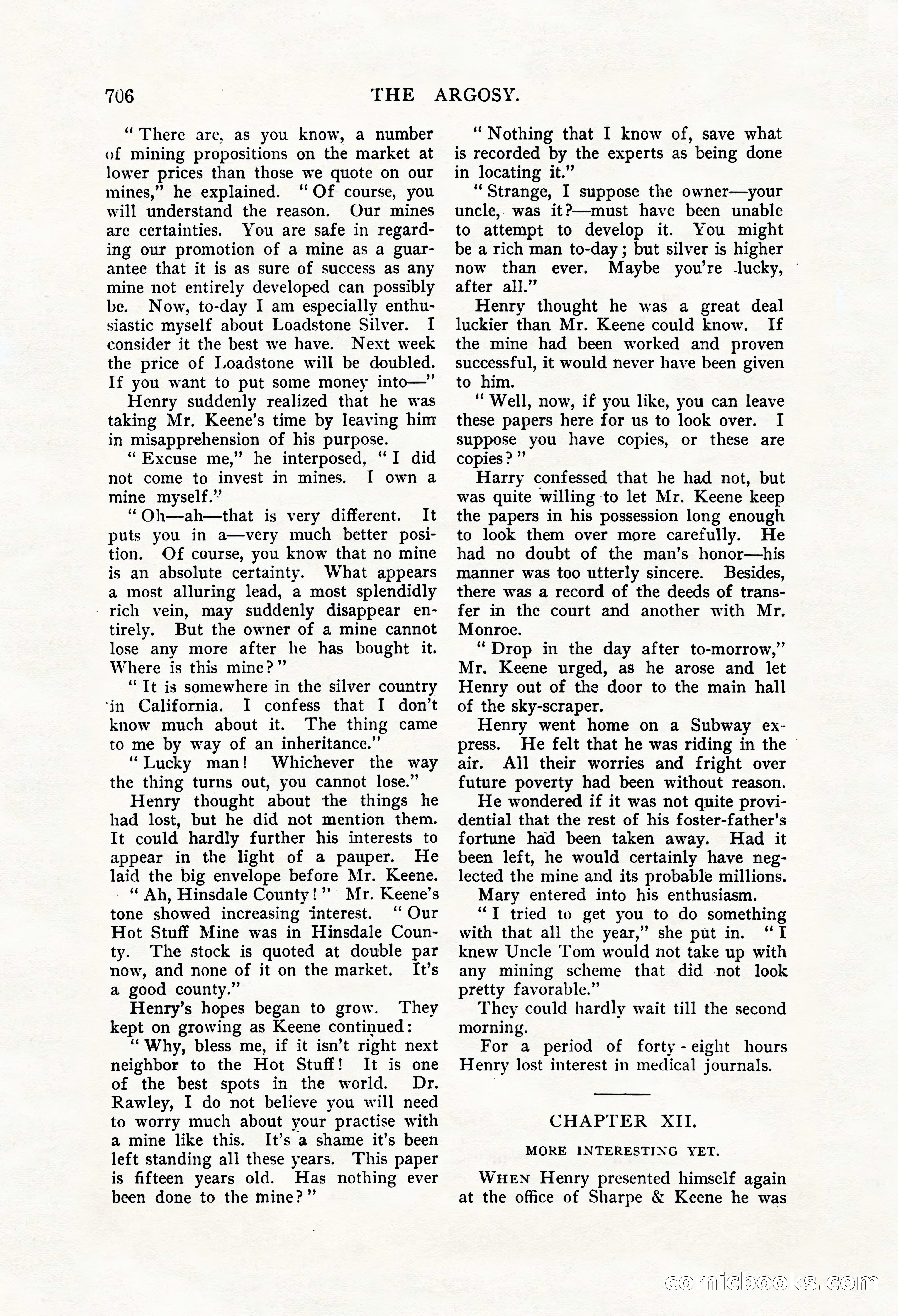 The Argosy, Vol. 61, No. 4 — page 148 of 266