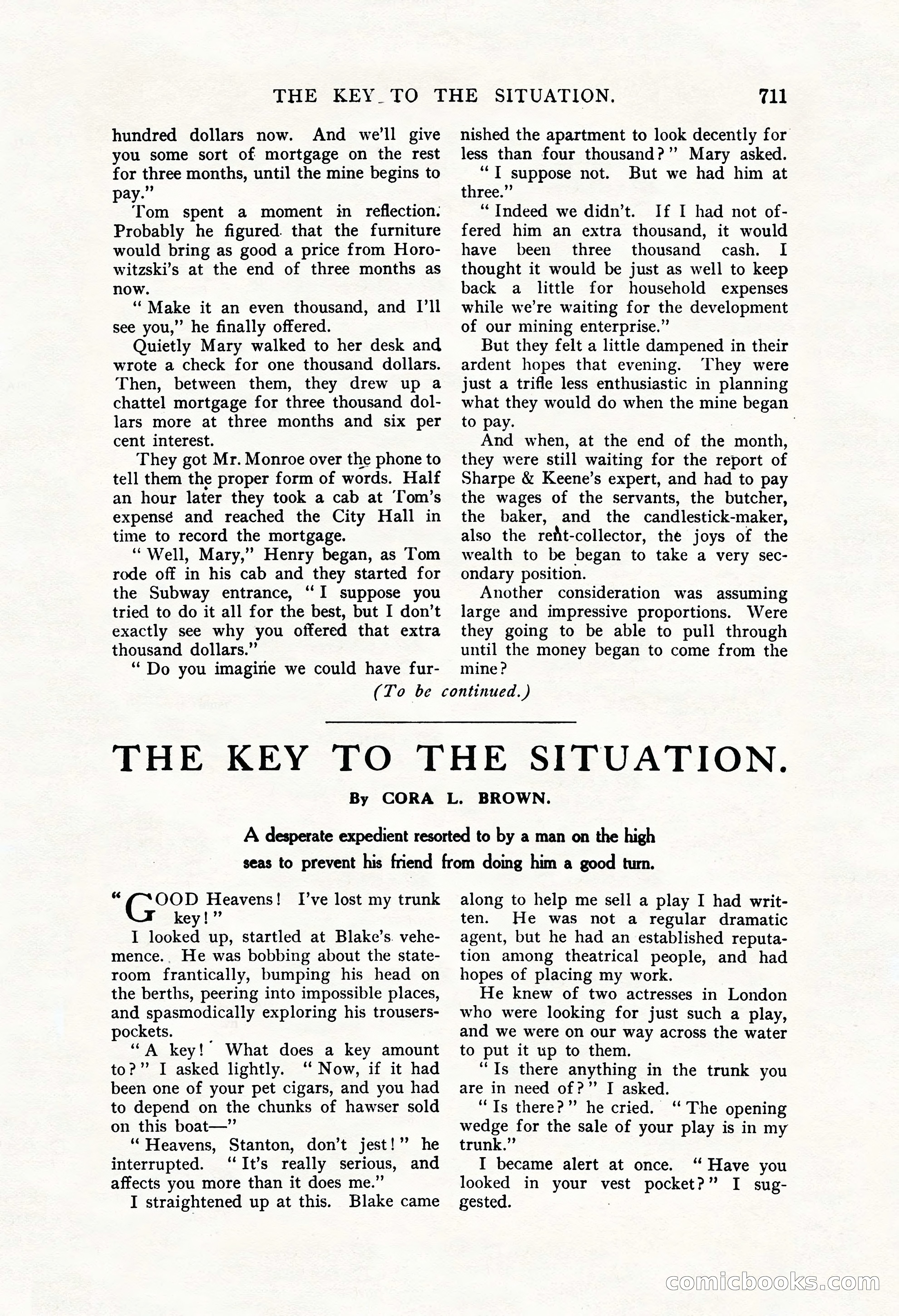 The Argosy, Vol. 61, No. 4 — page 153 of 266