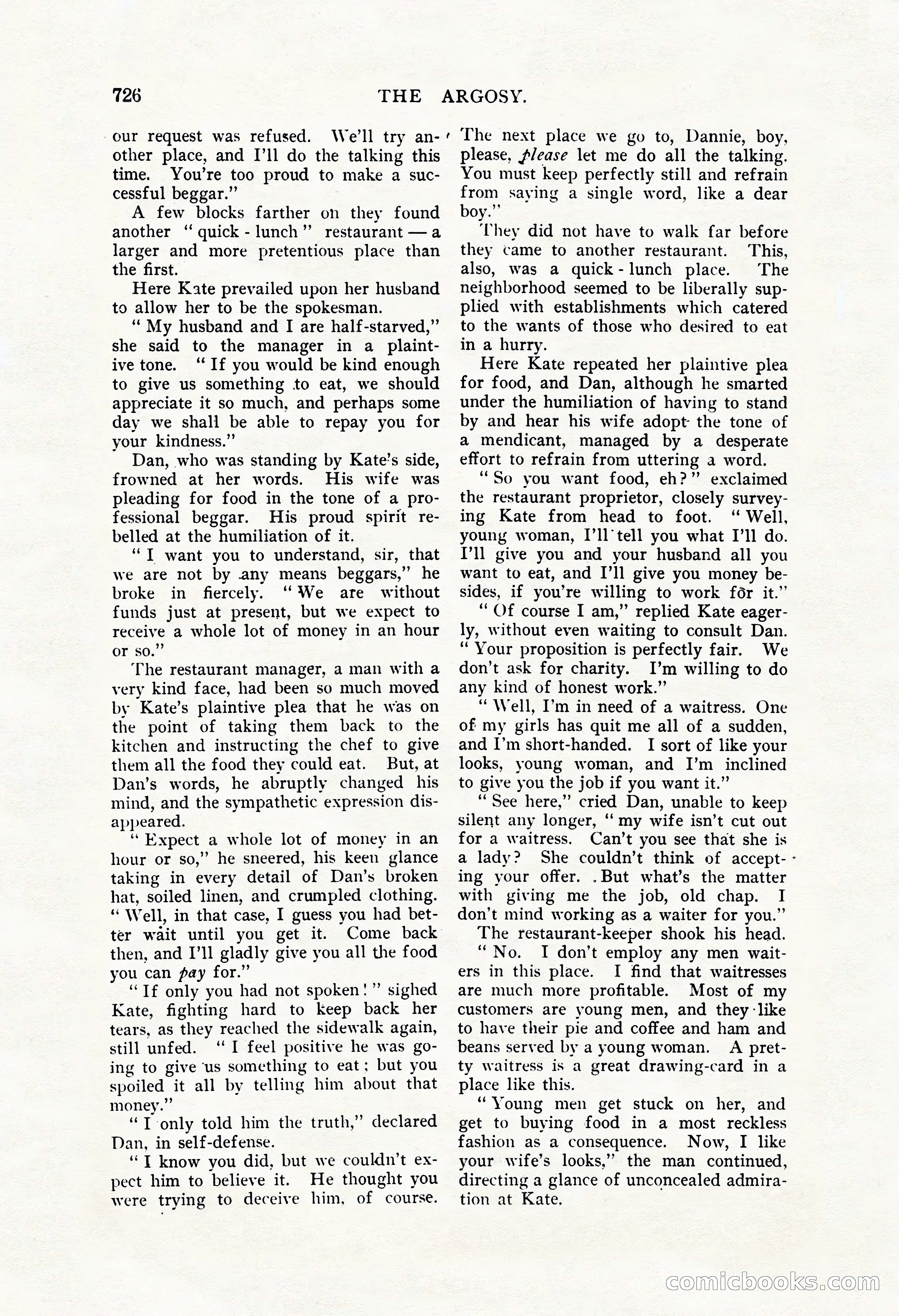 The Argosy, Vol. 61, No. 4 — page 168 of 266