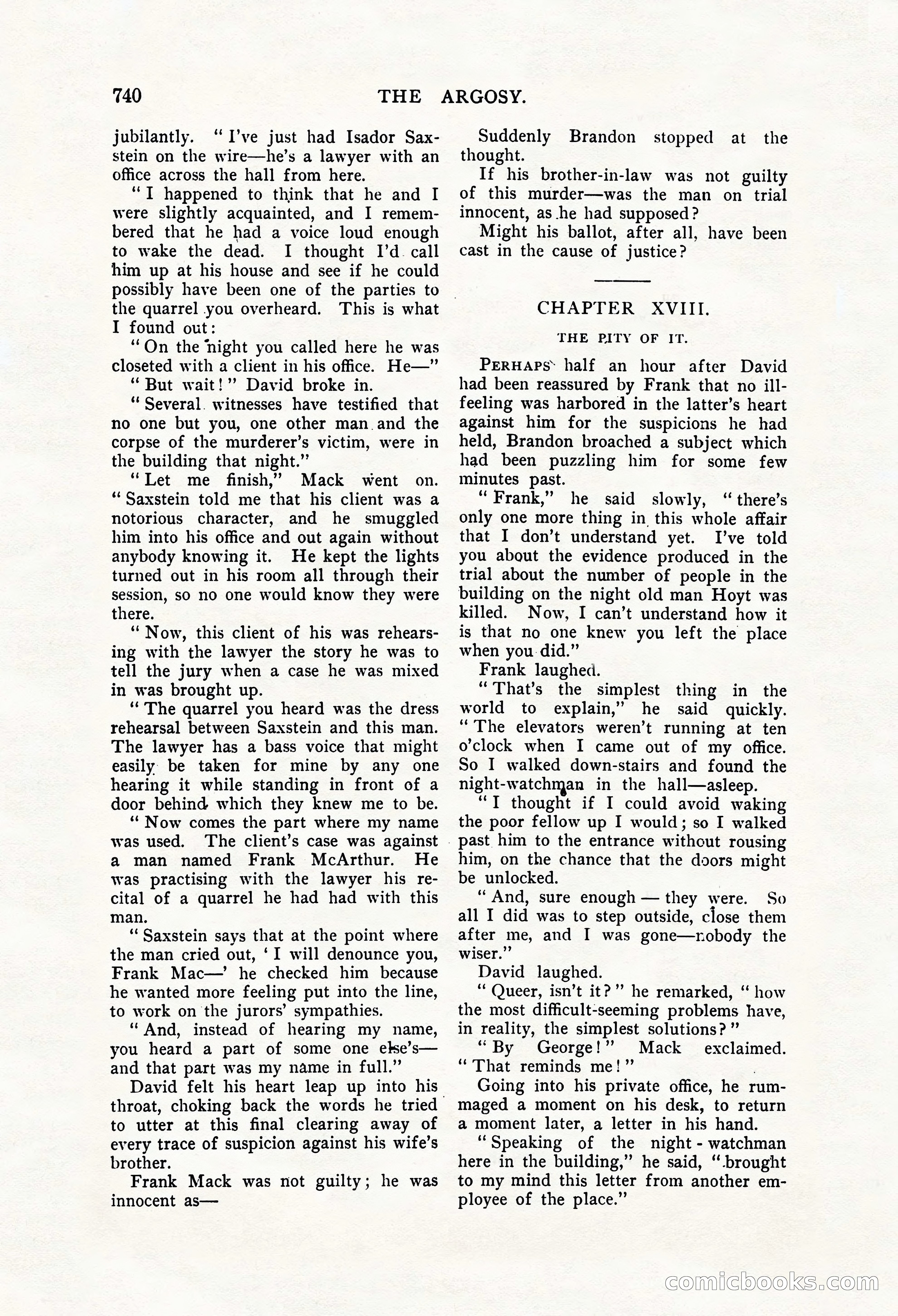 The Argosy, Vol. 61, No. 4 — page 182 of 266