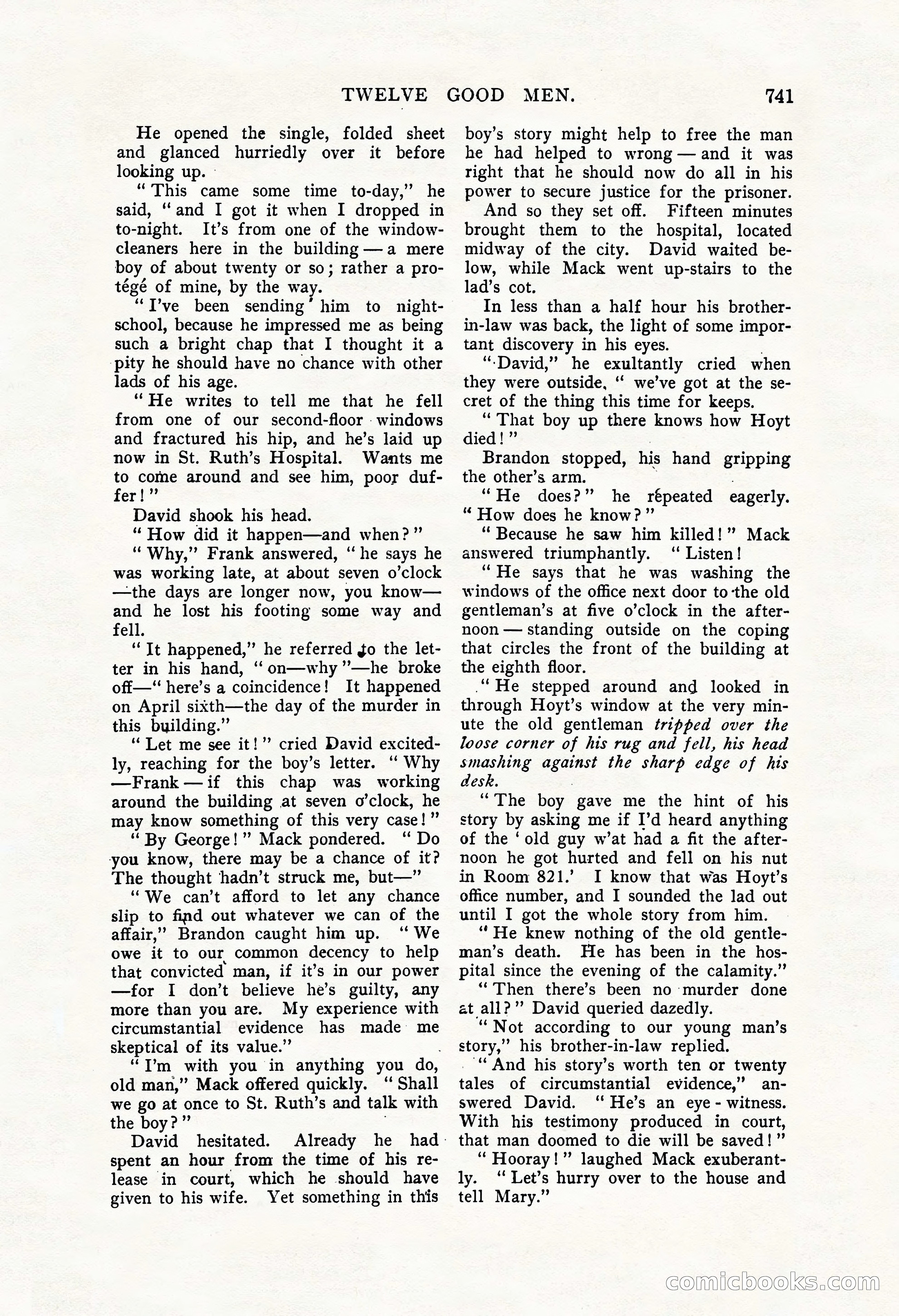 The Argosy, Vol. 61, No. 4 — page 183 of 266