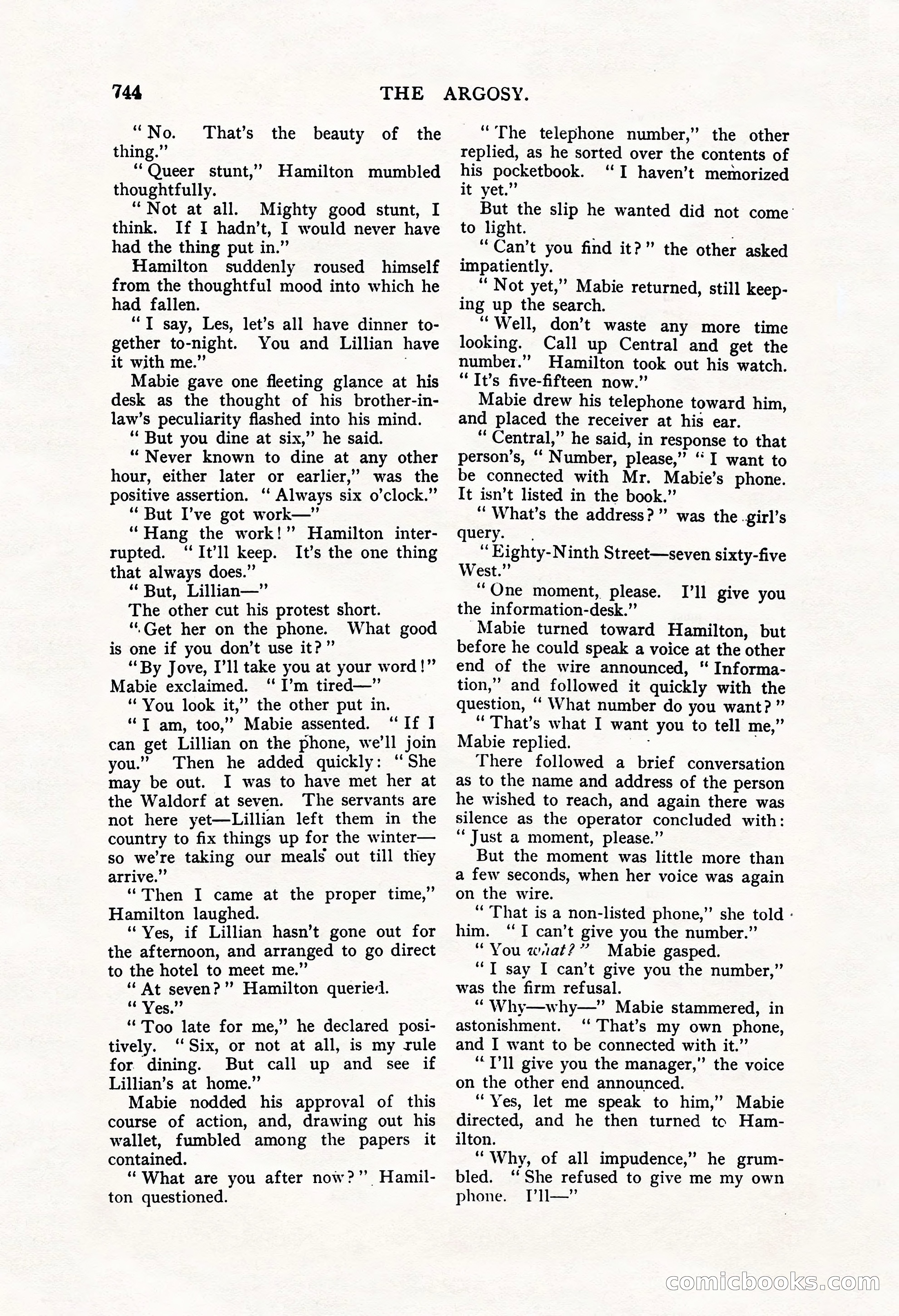 The Argosy, Vol. 61, No. 4 — page 186 of 266