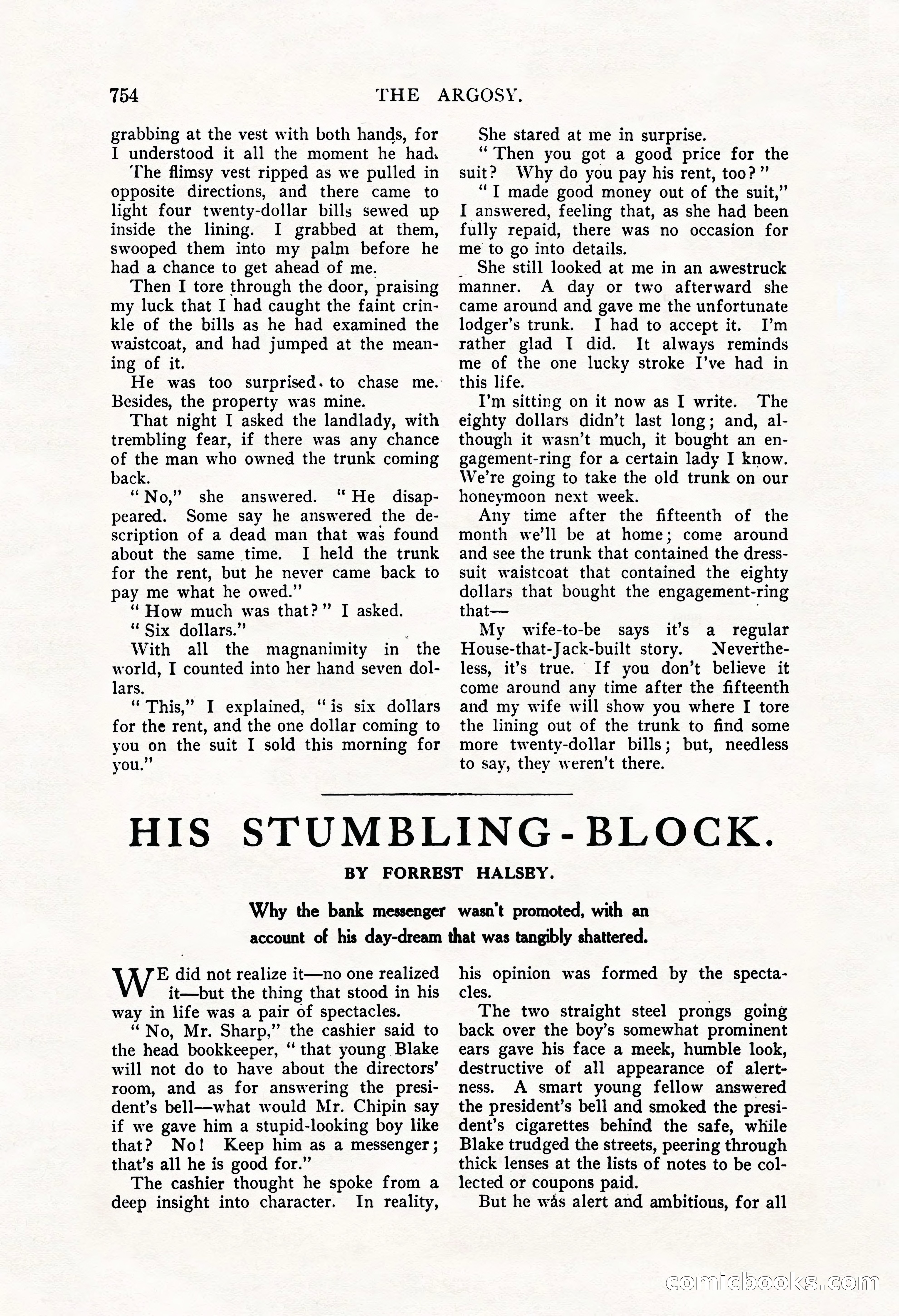 The Argosy, Vol. 61, No. 4 — page 196 of 266