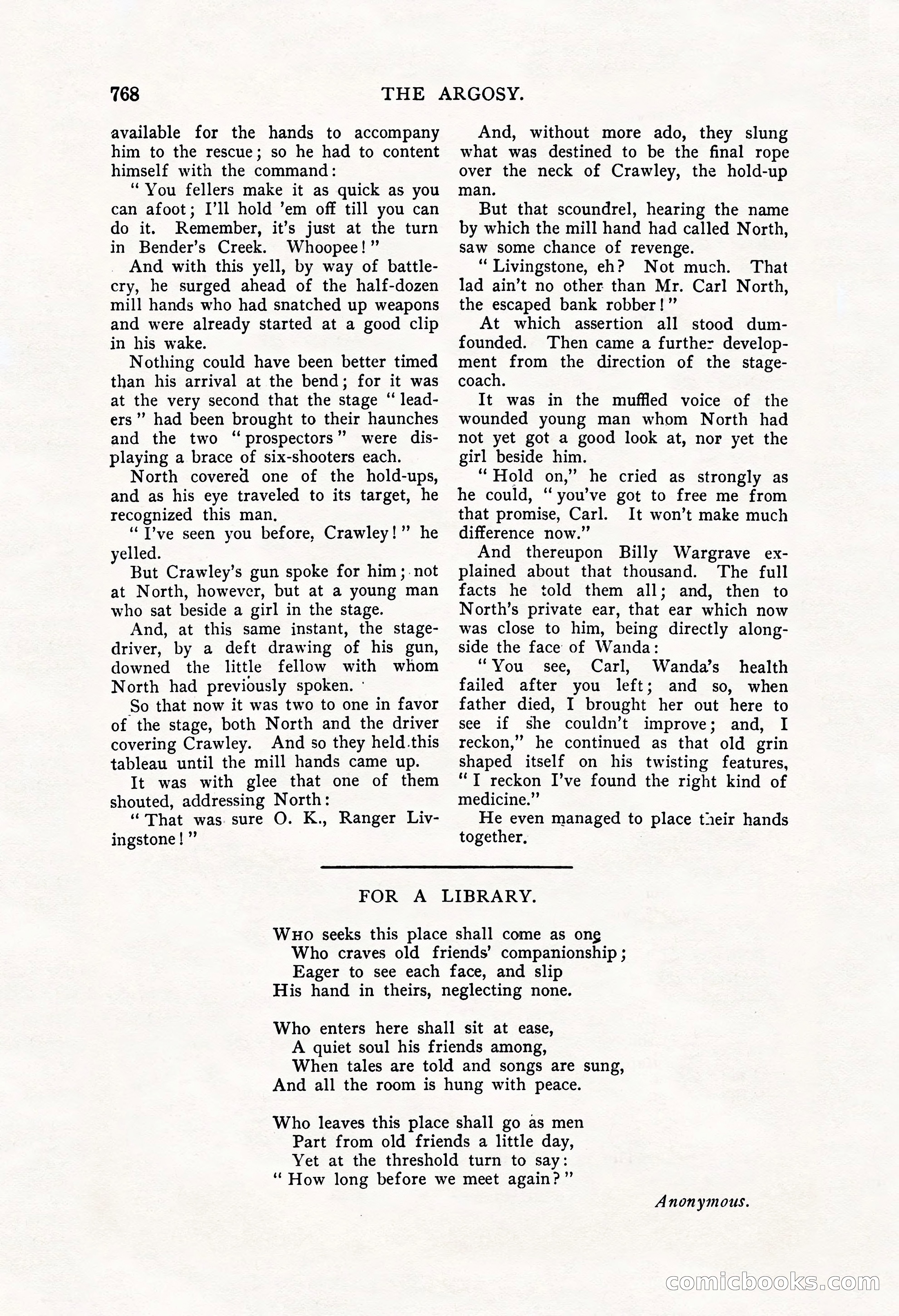 The Argosy, Vol. 61, No. 4 — page 210 of 266