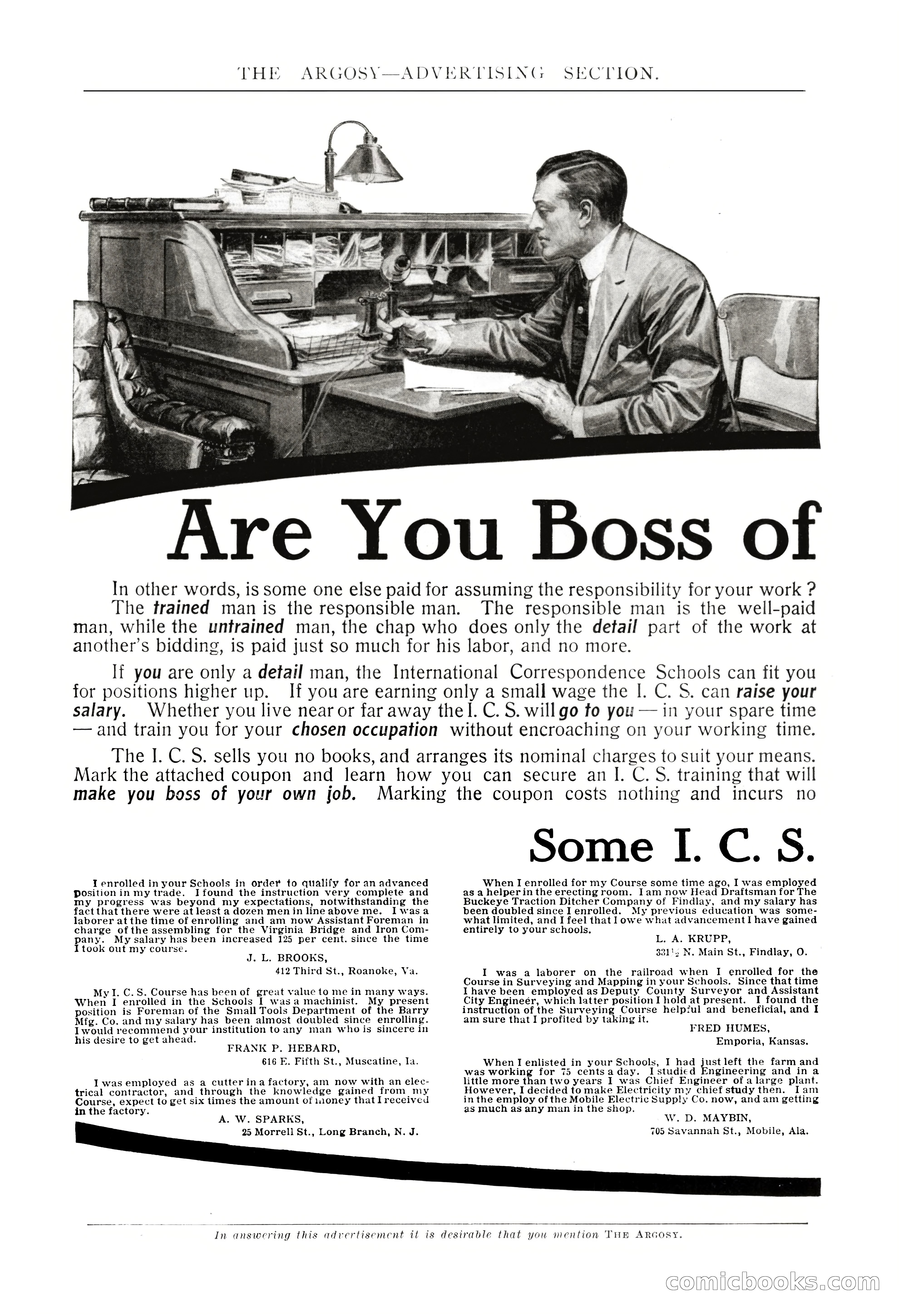 The Argosy, Vol. 61, No. 4 — page 214 of 266