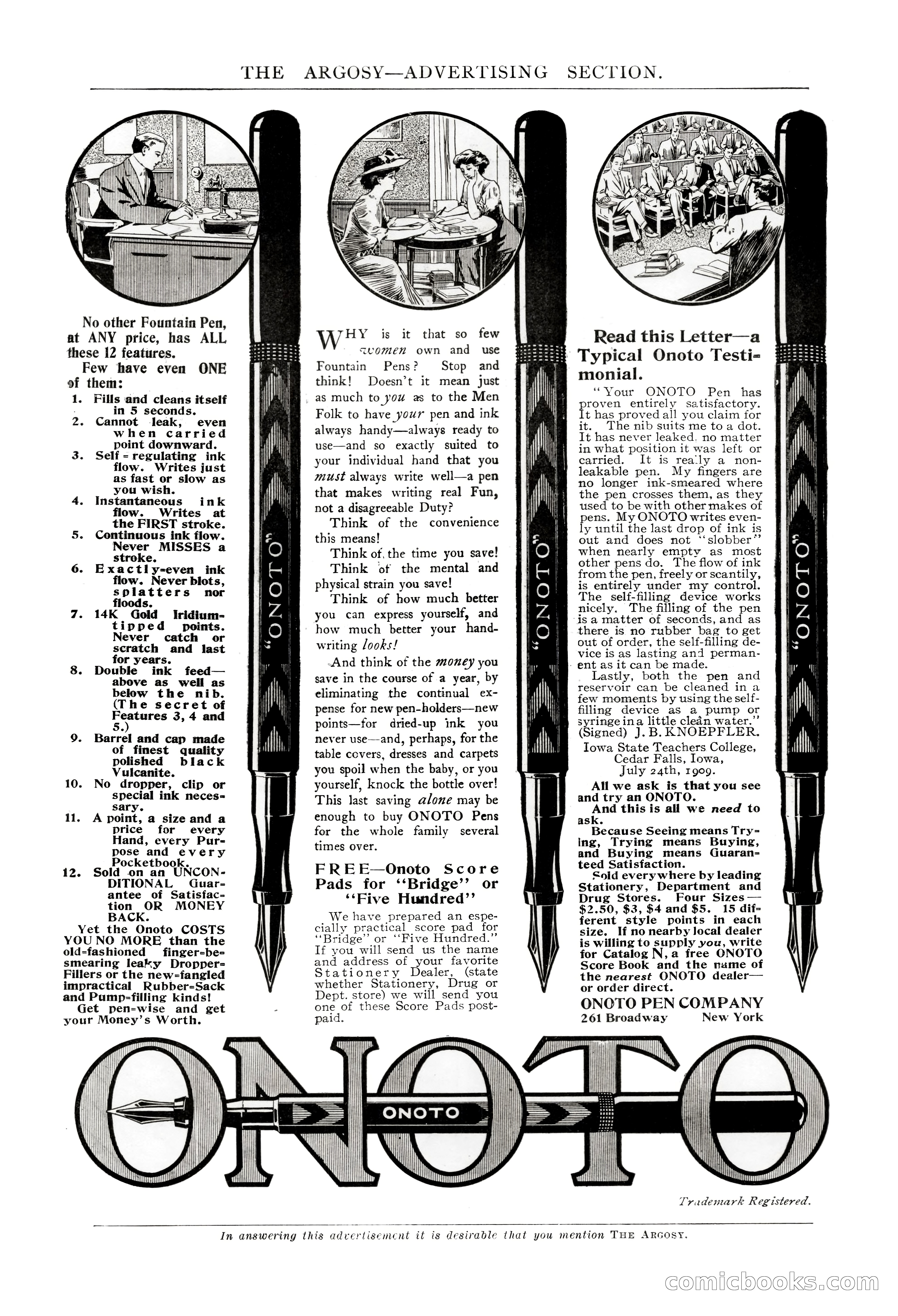 The Argosy, Vol. 61, No. 4 — page 224 of 266