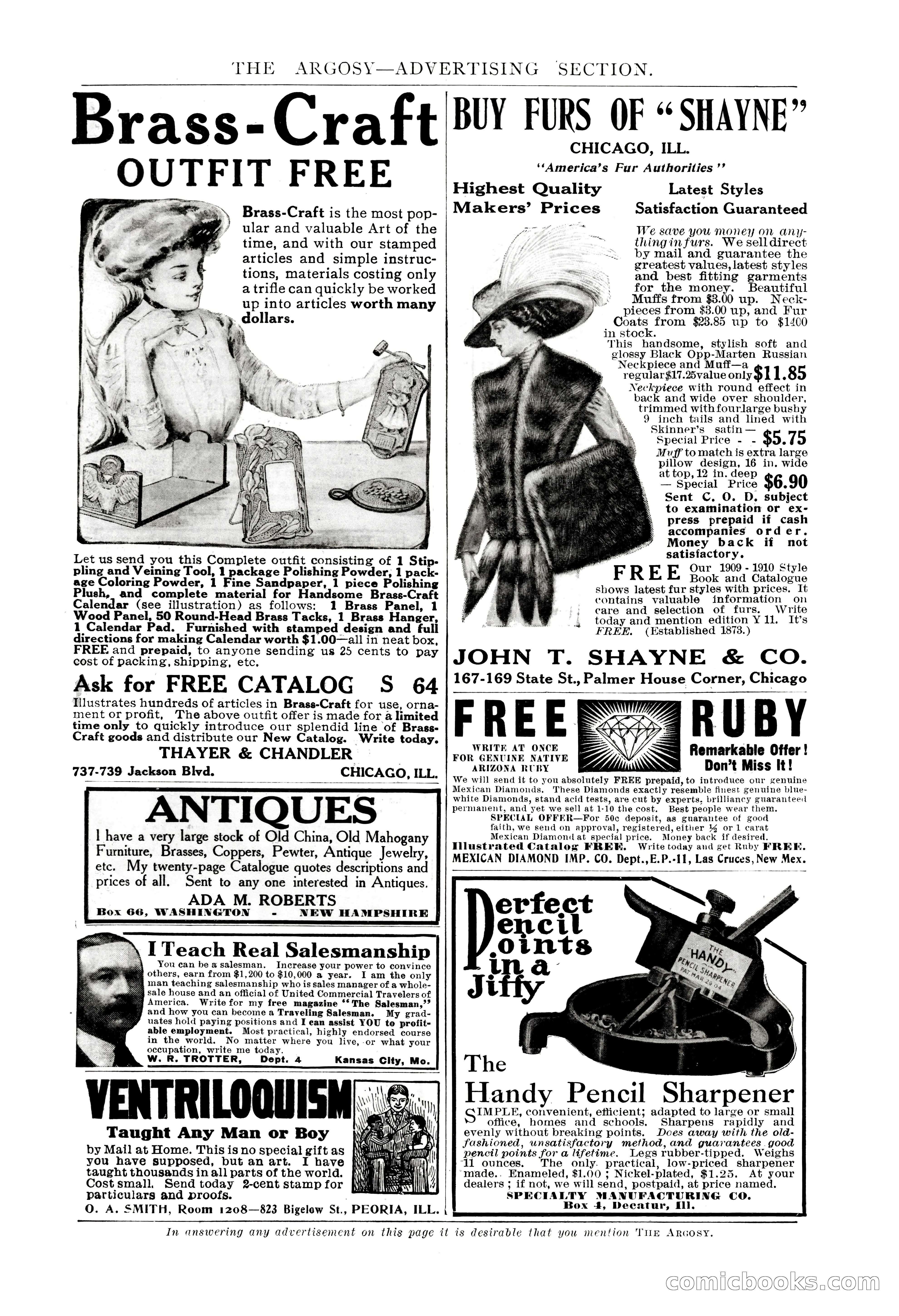 The Argosy, Vol. 61, No. 4 — page 255 of 266