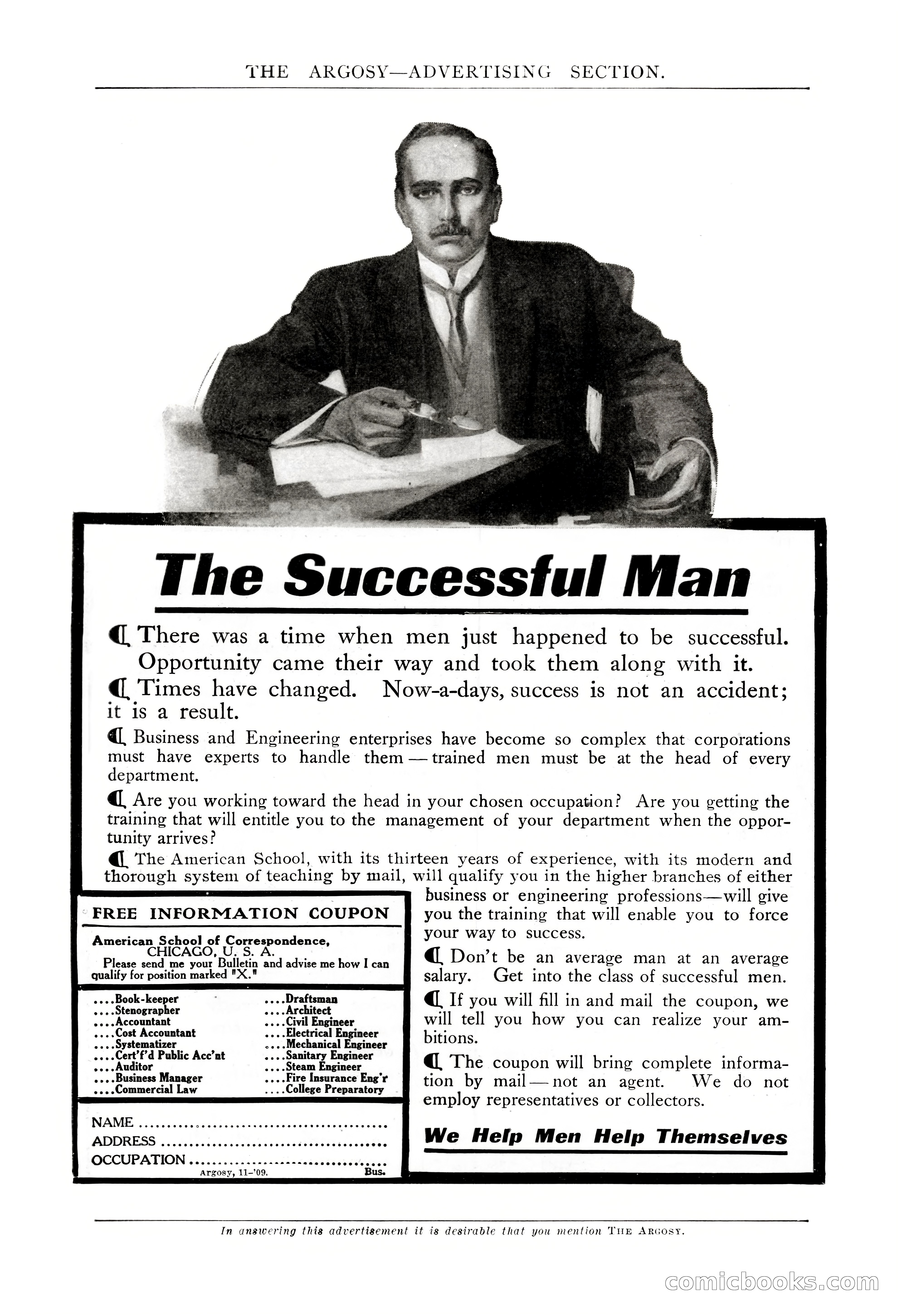 The Argosy, Vol. 61, No. 4 — page 259 of 266