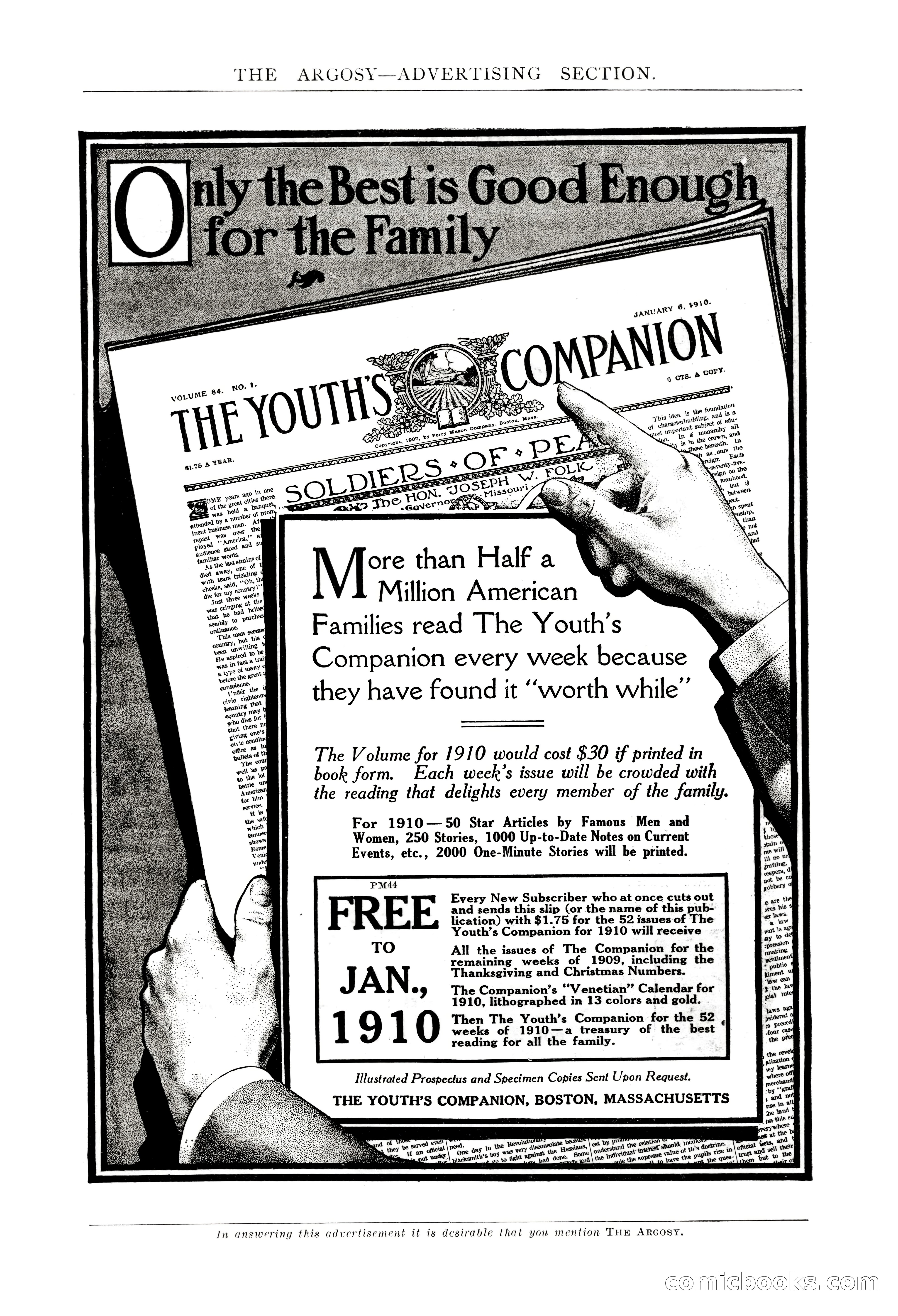 The Argosy, Vol. 61, No. 4 — page 262 of 266