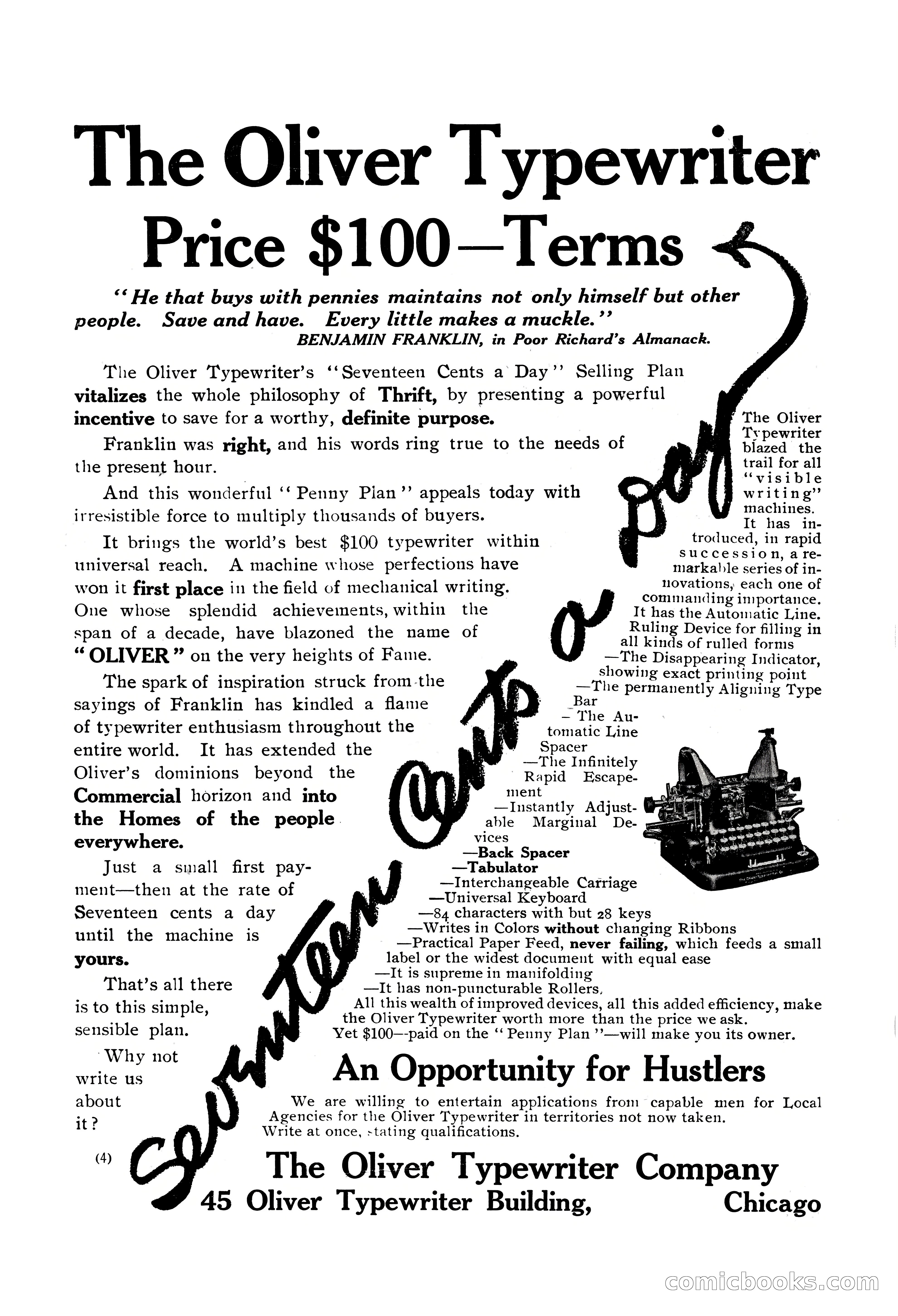 The Argosy, Vol. 61, No. 4 — page 265 of 266