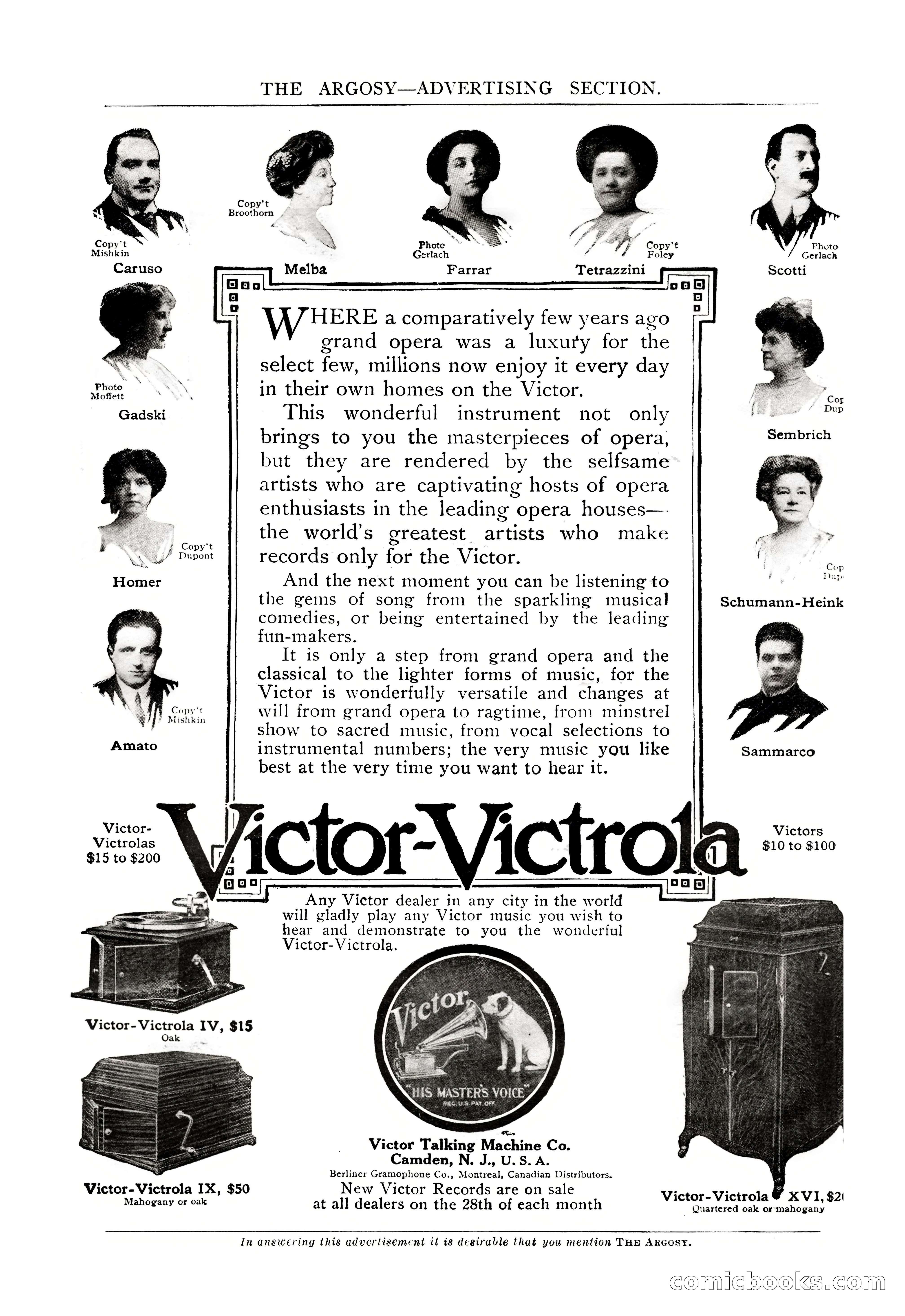 The Argosy, April 1912 — page 3 of 238