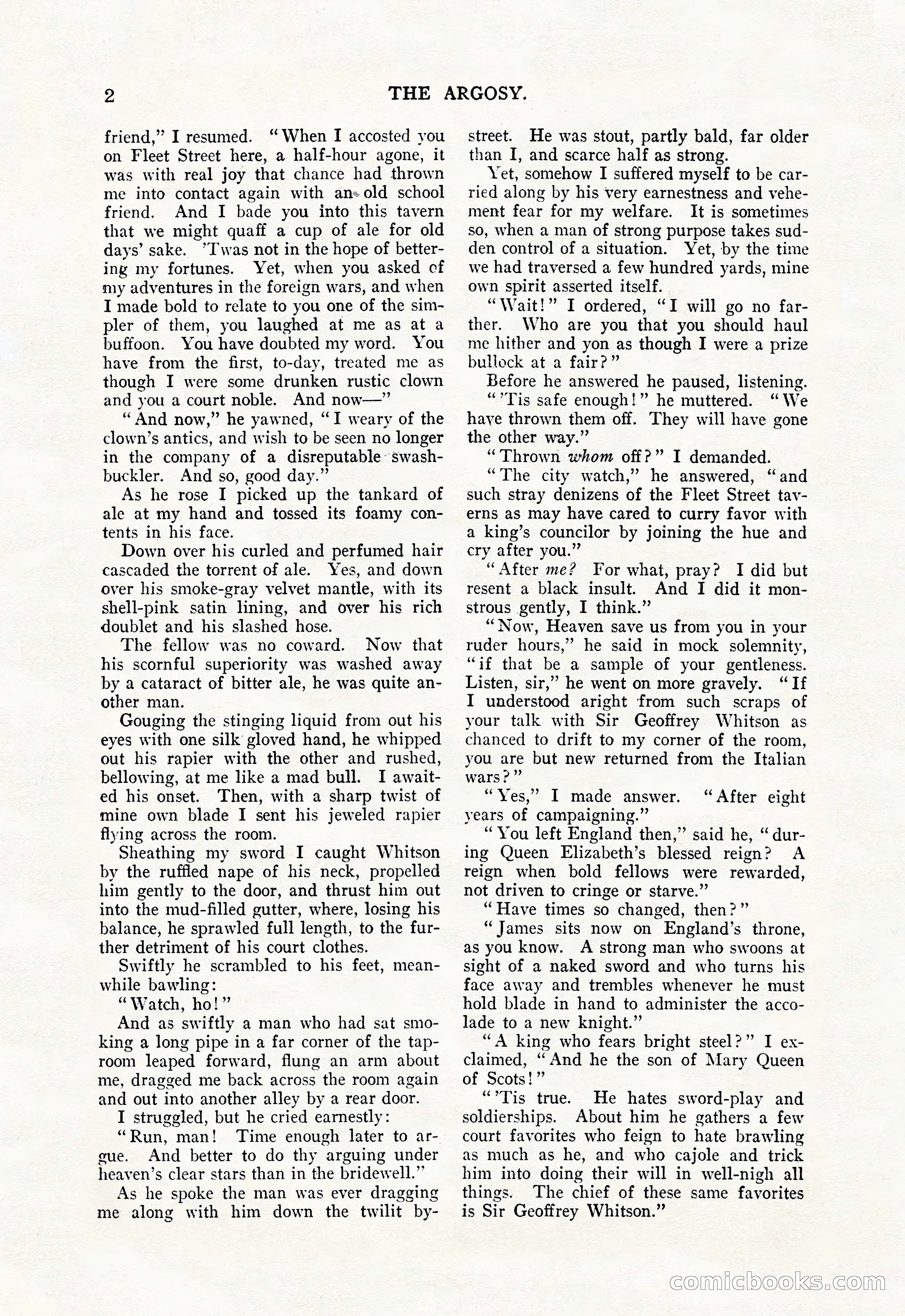 The Argosy, April 1912 — page 16 of 238