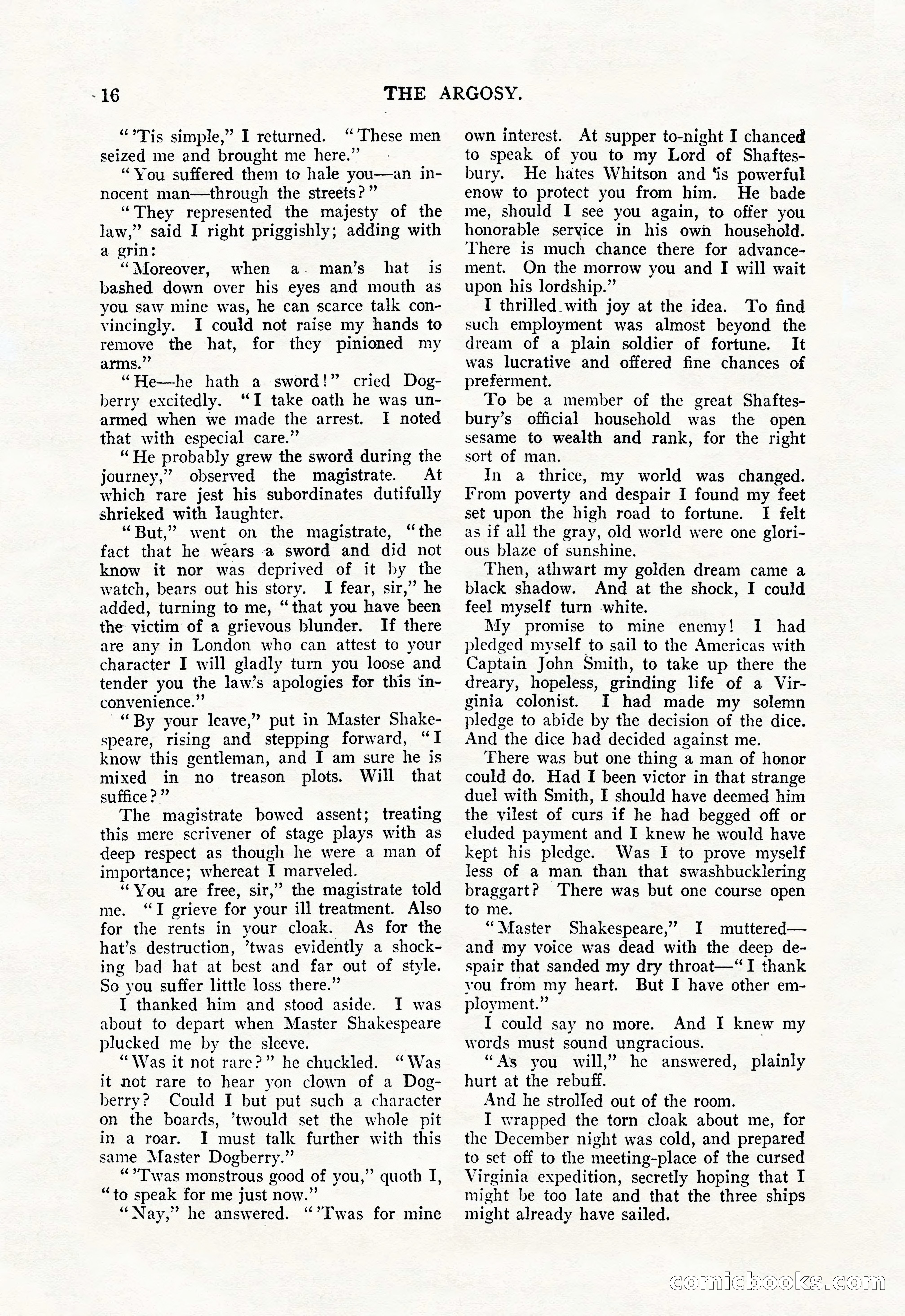 The Argosy, April 1912 — page 30 of 238