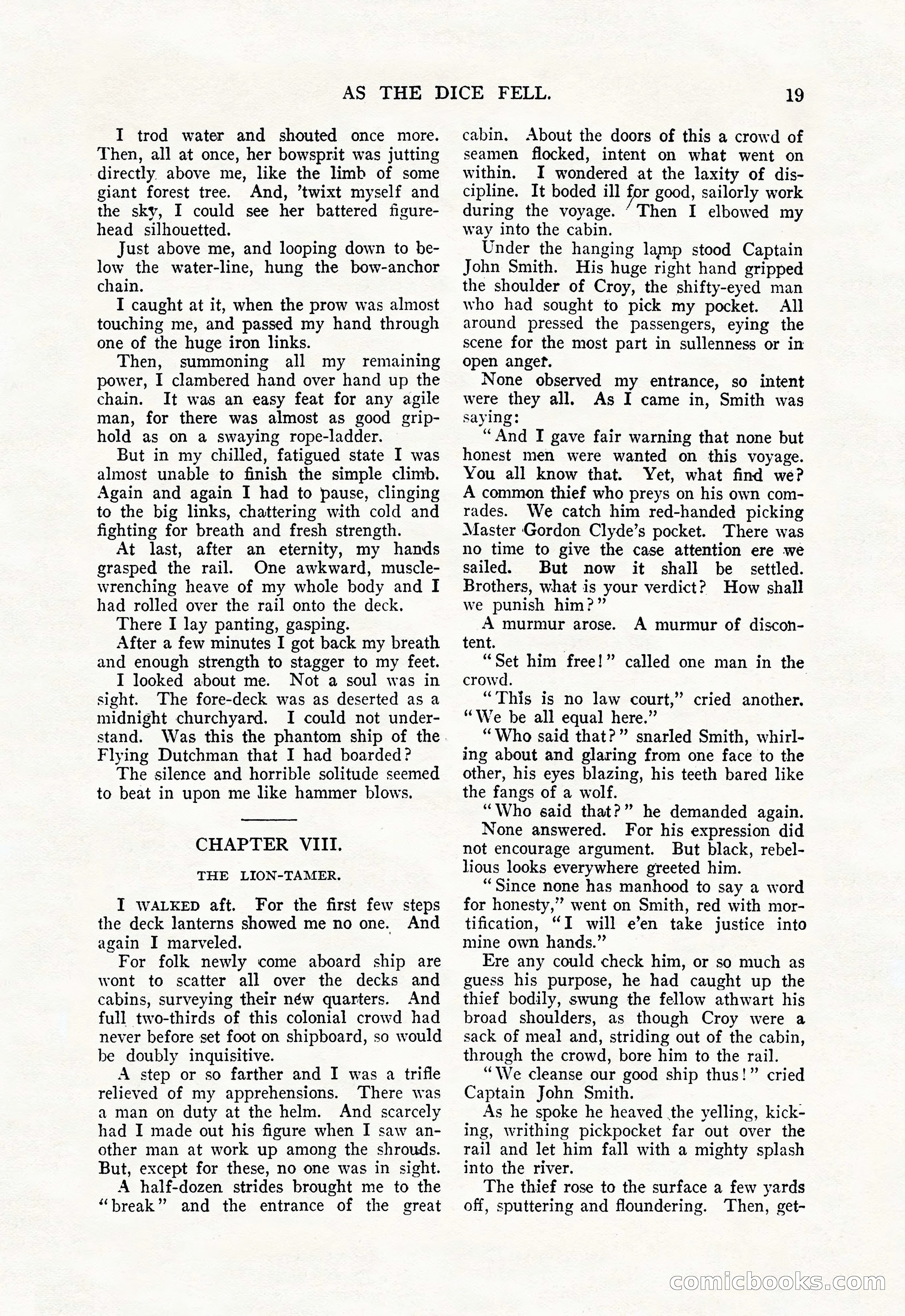 The Argosy, April 1912 — page 33 of 238