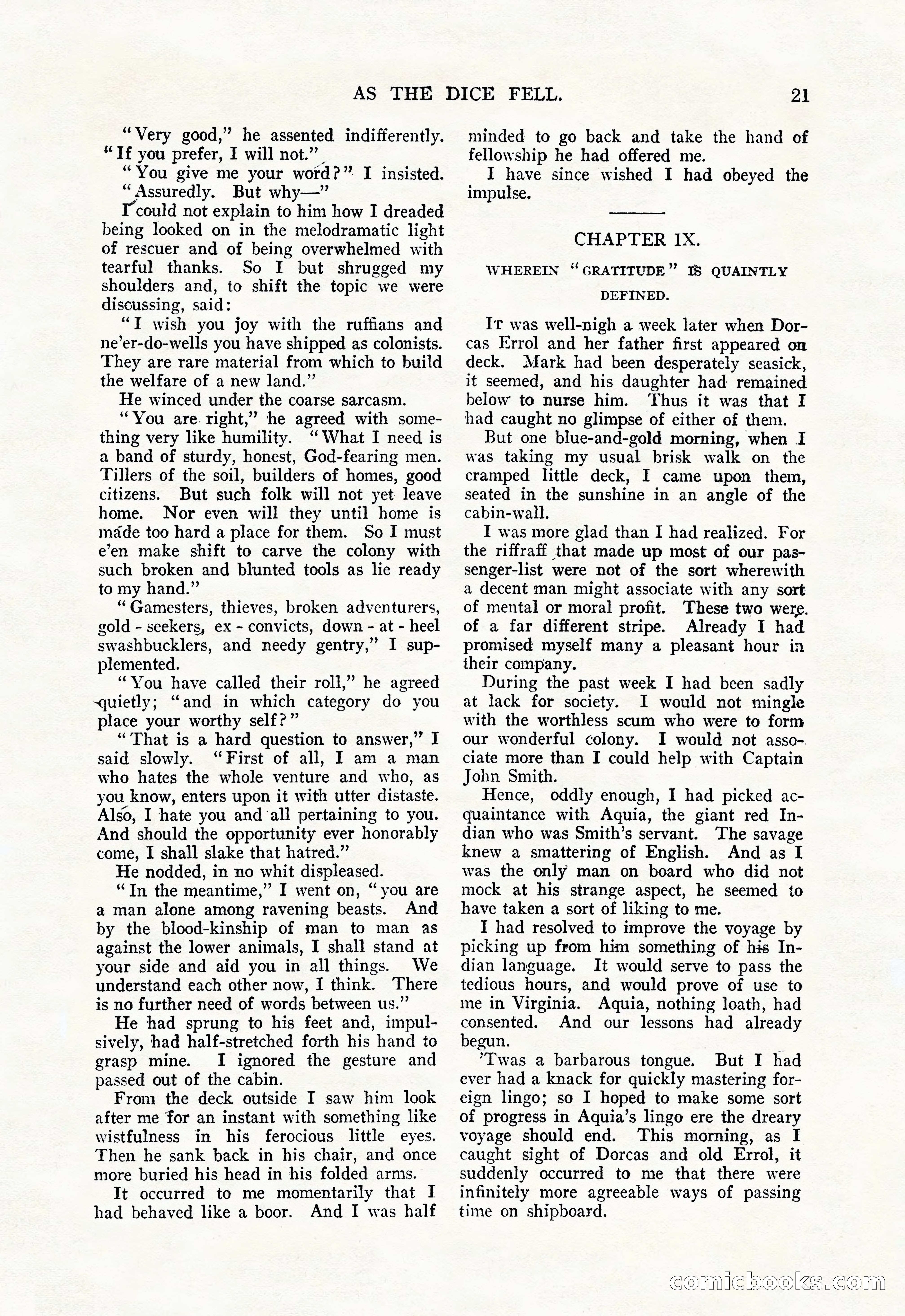The Argosy, April 1912 — page 35 of 238