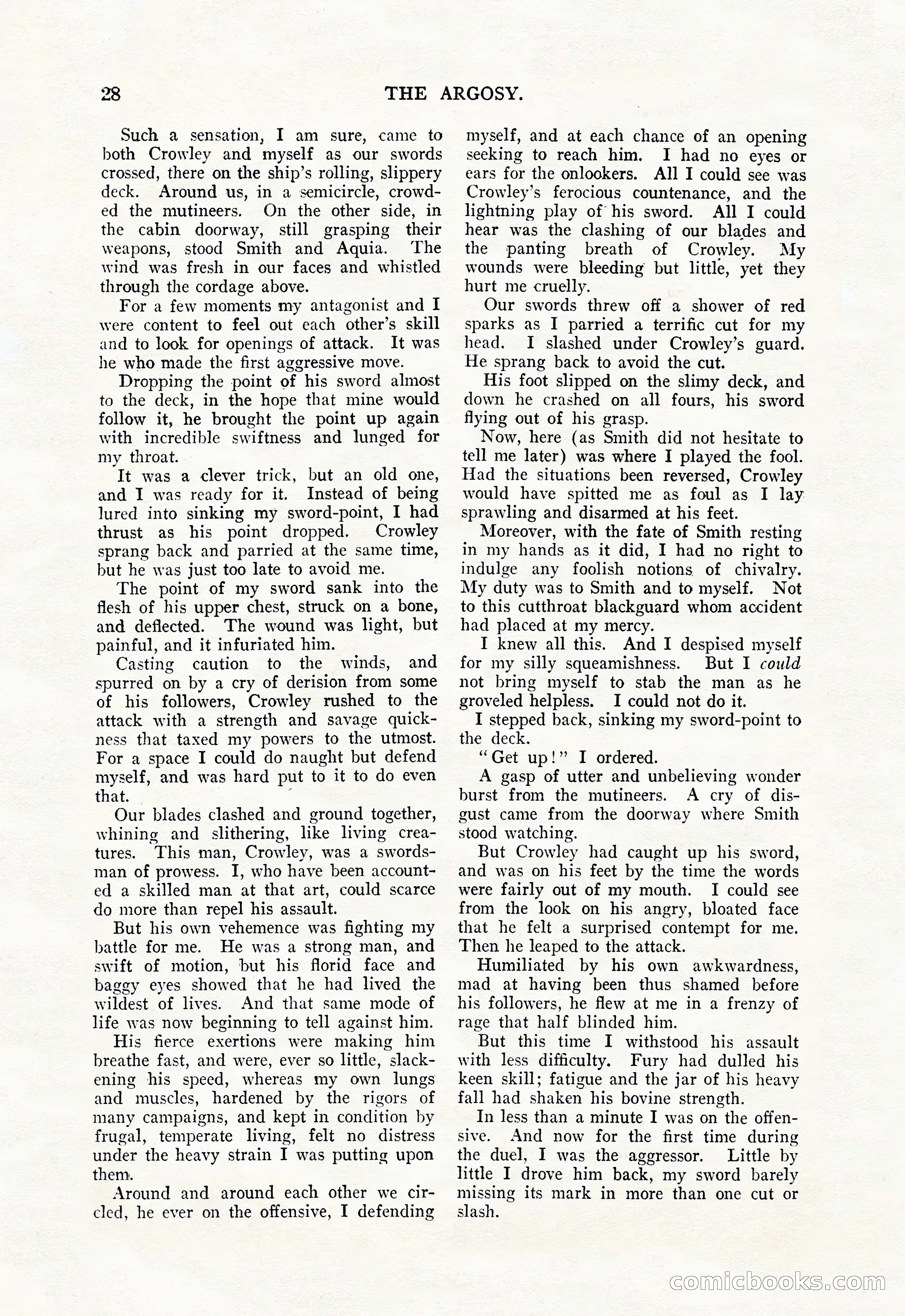 The Argosy, April 1912 — page 42 of 238