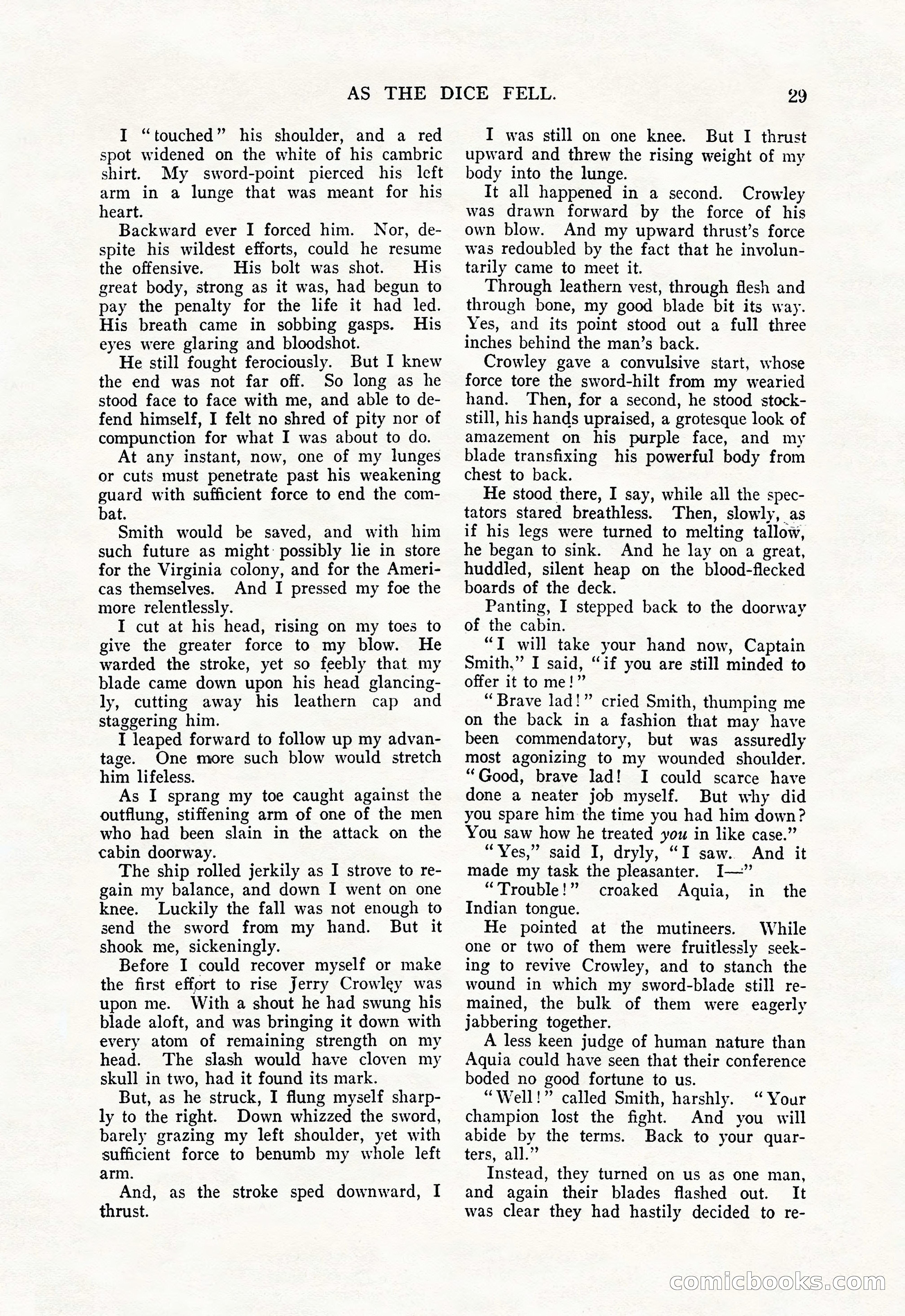 The Argosy, April 1912 — page 43 of 238