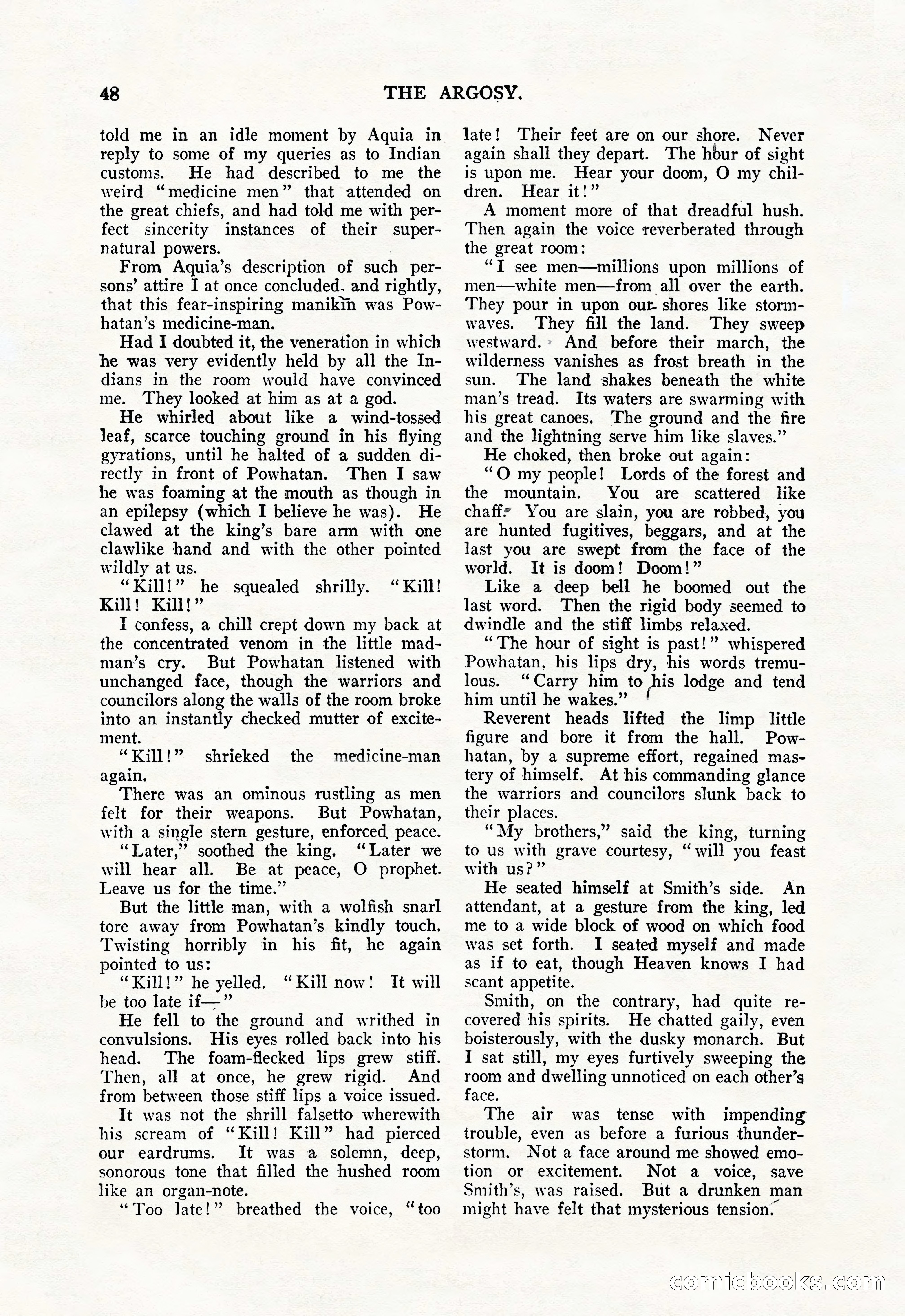The Argosy, April 1912 — page 62 of 238