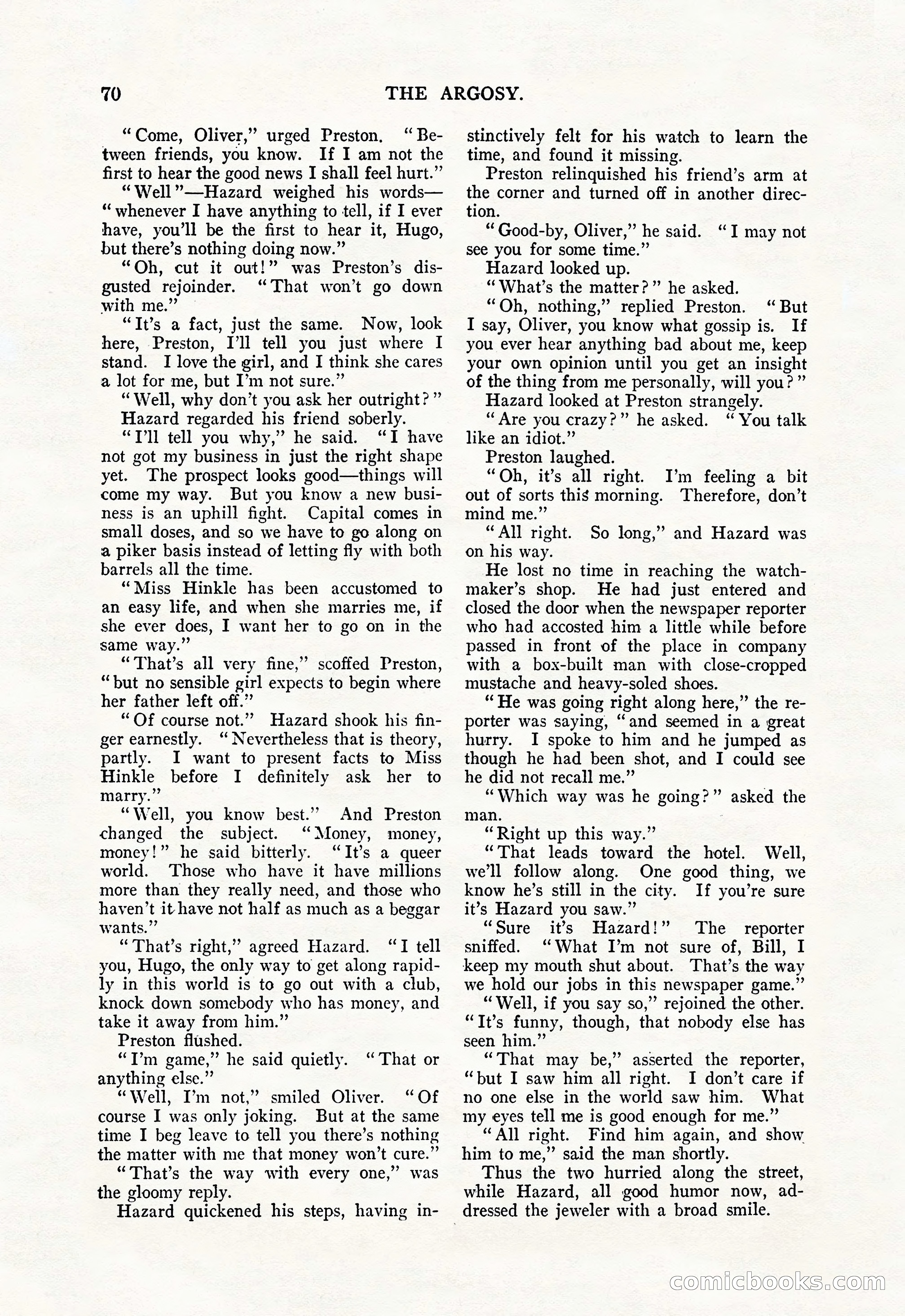 The Argosy, April 1912 — page 84 of 238