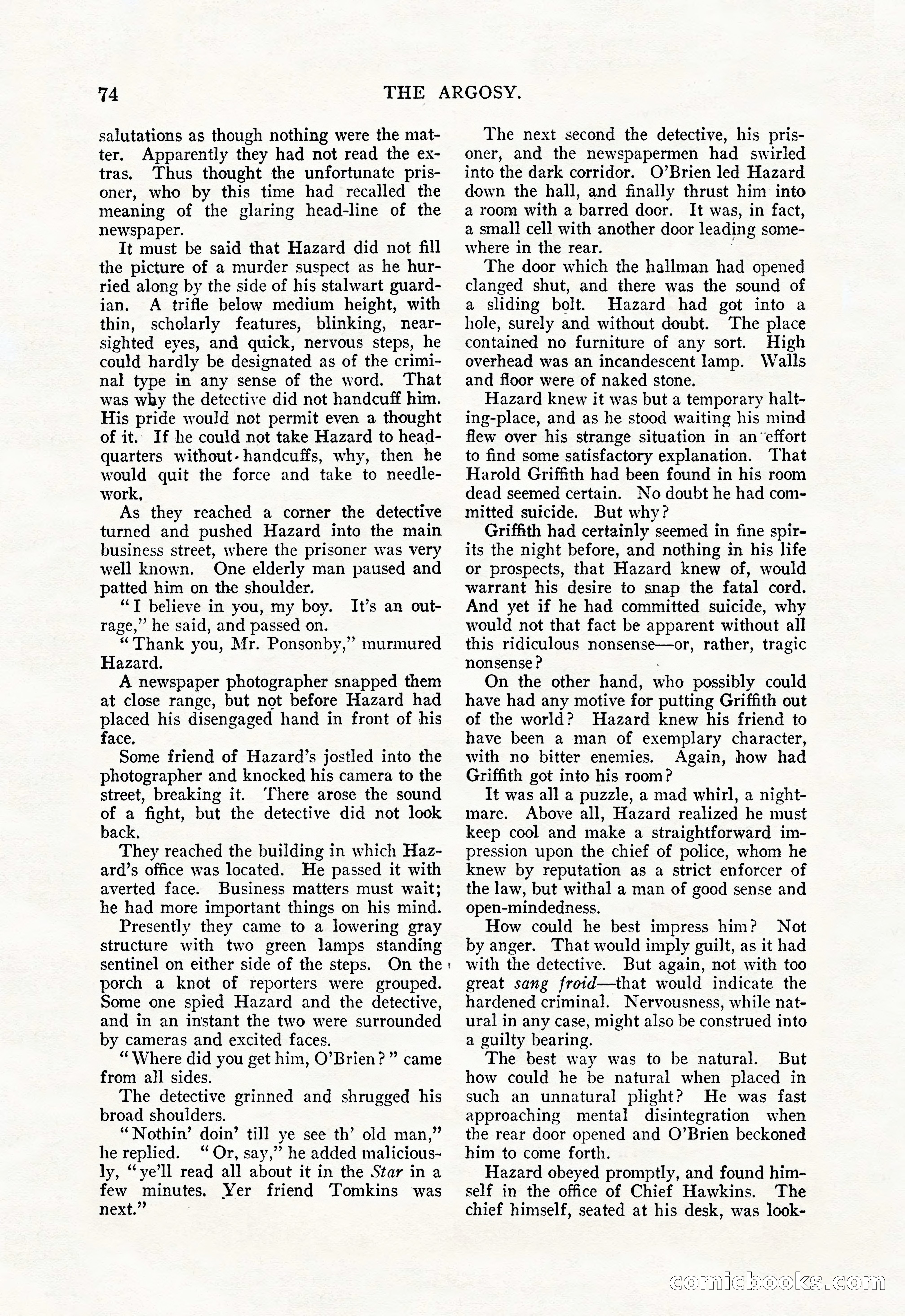 The Argosy, April 1912 — page 88 of 238