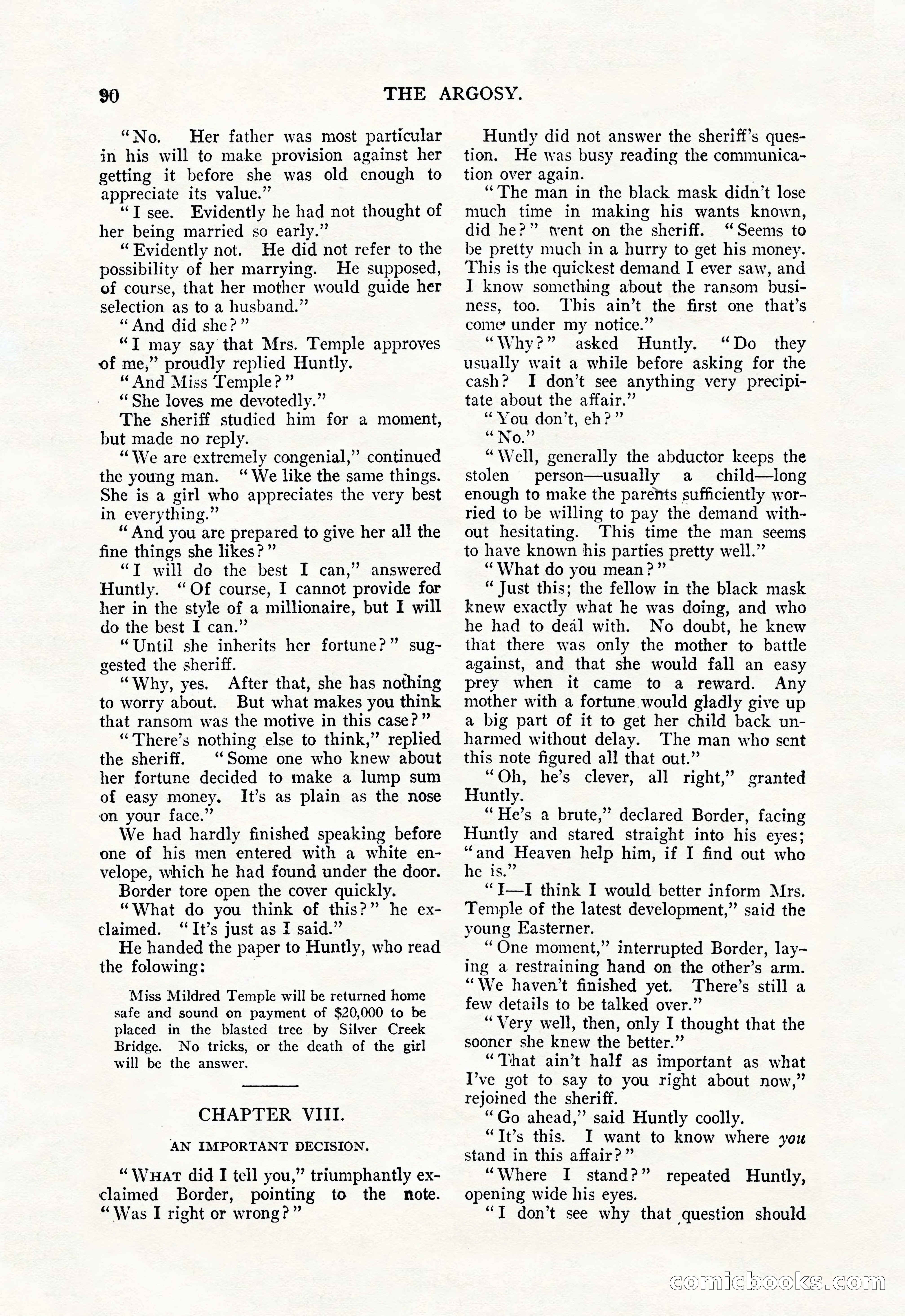 The Argosy, April 1912 — page 104 of 238