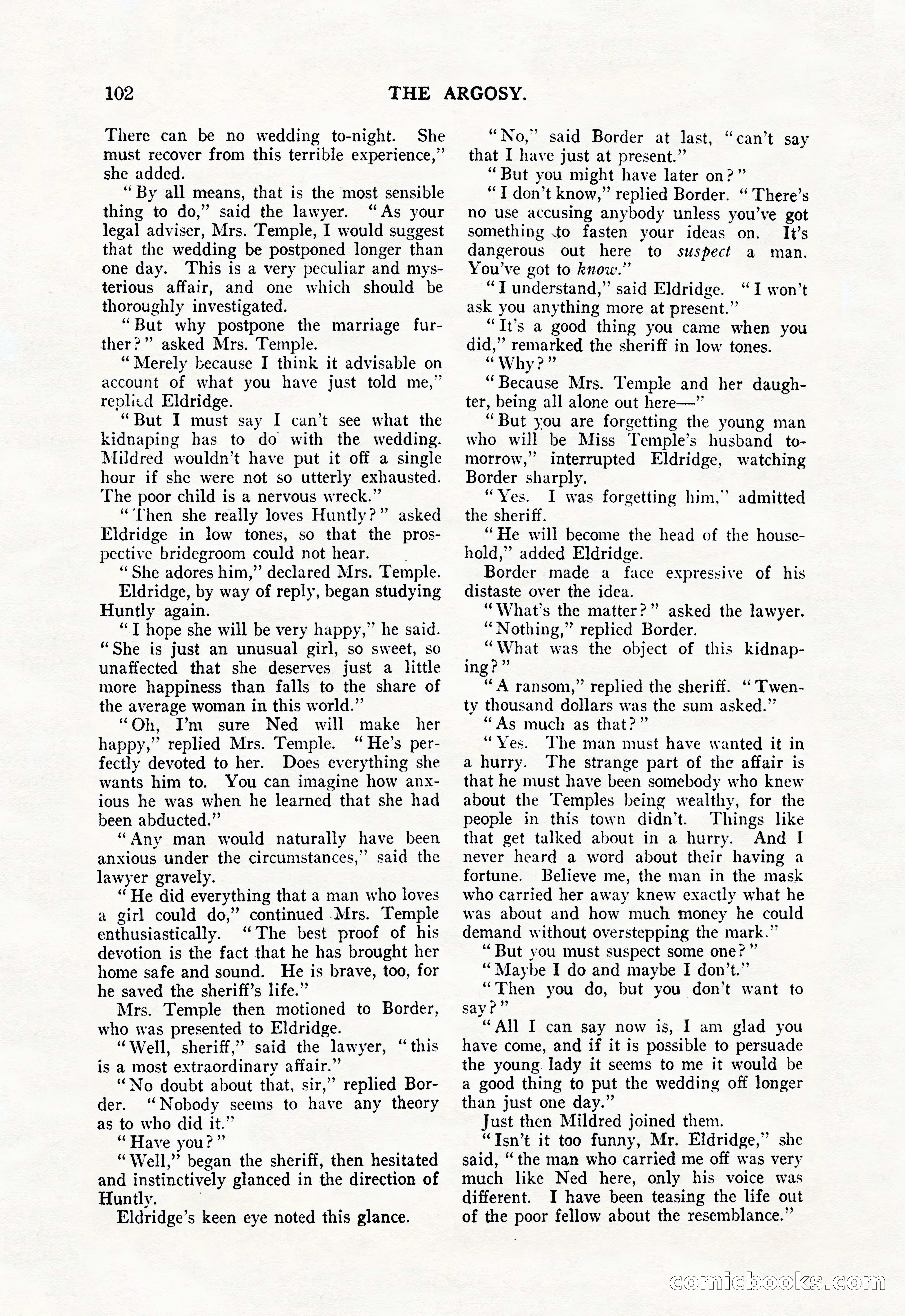 The Argosy, April 1912 — page 116 of 238