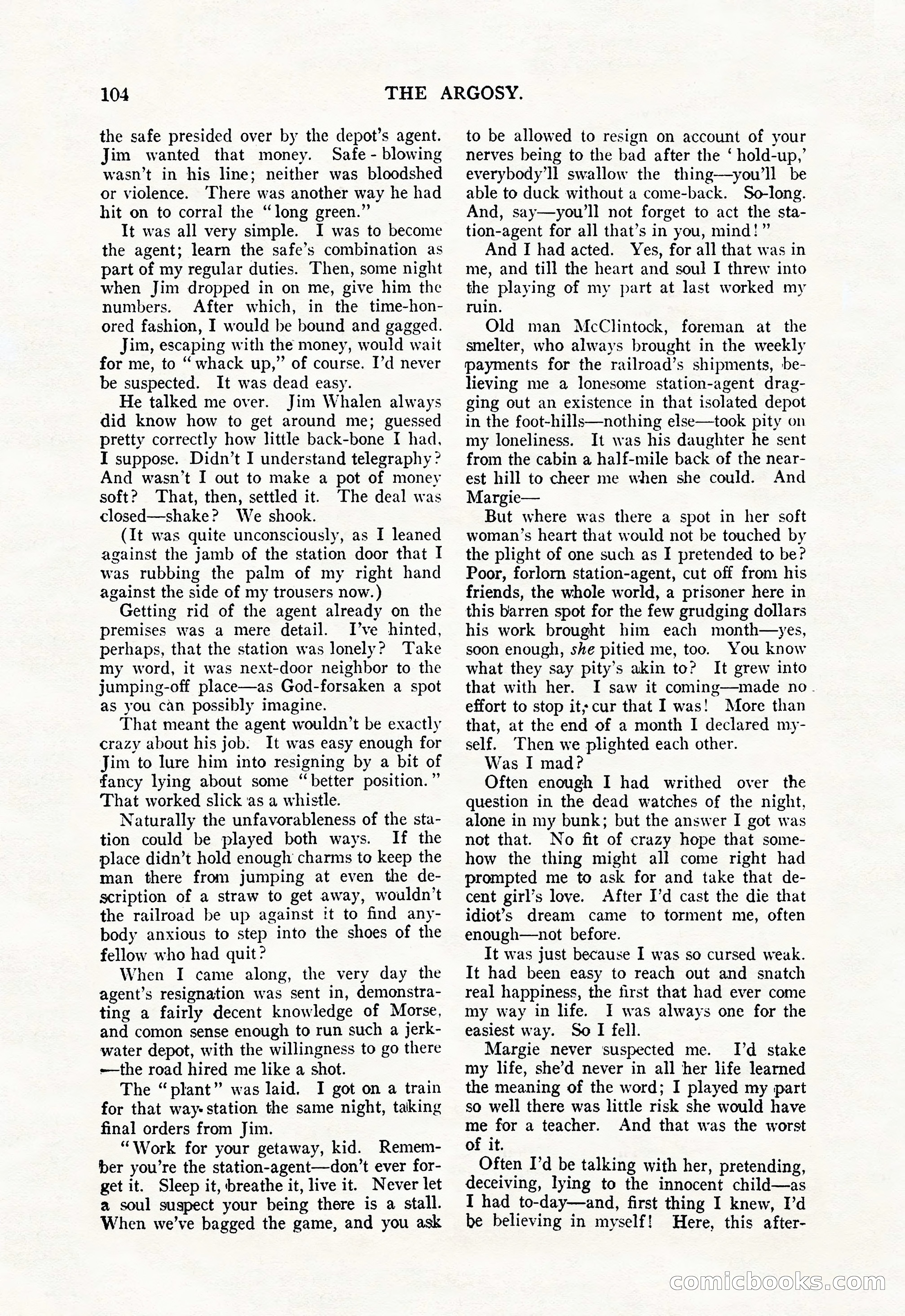 The Argosy, April 1912 — page 118 of 238