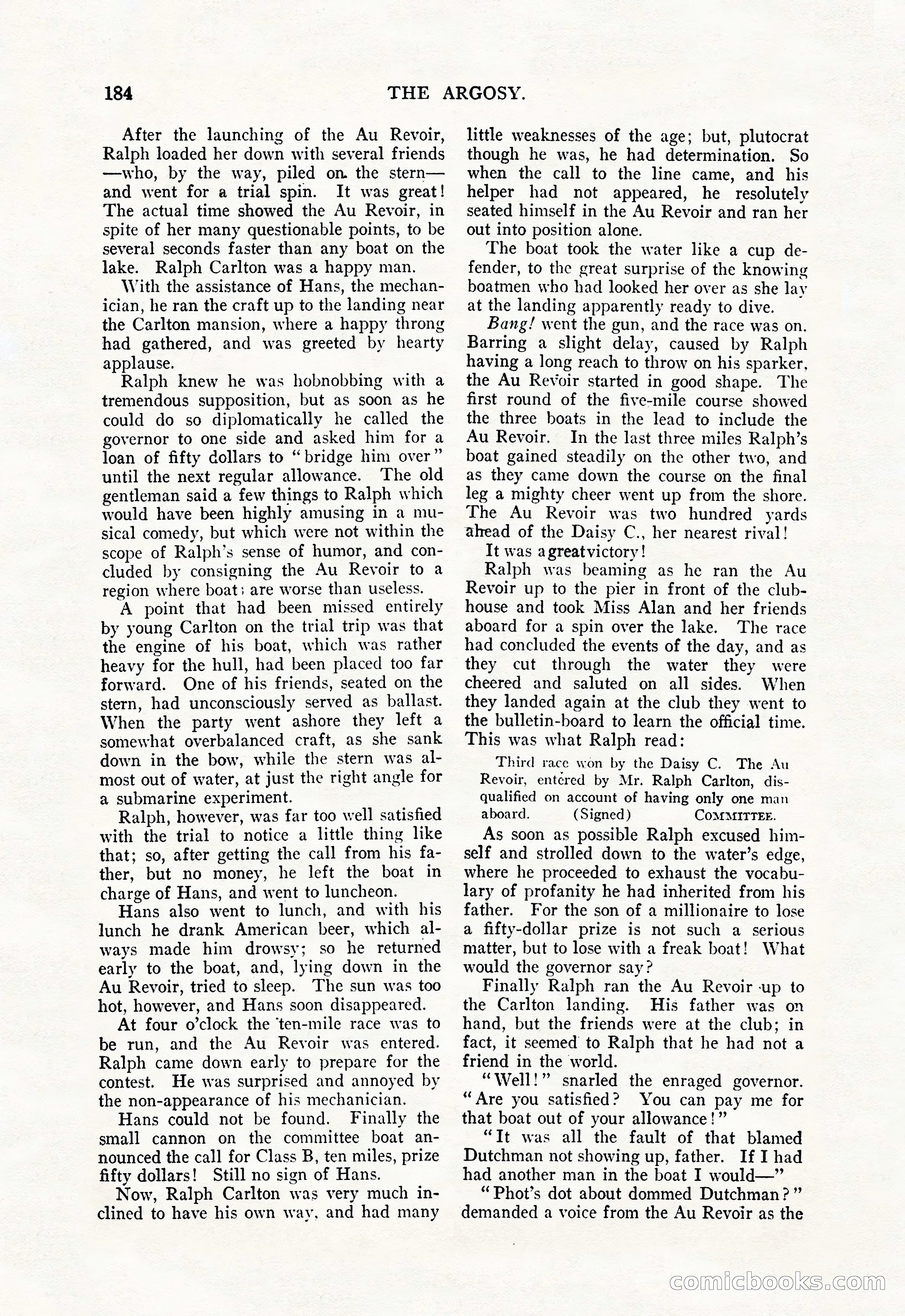 The Argosy, April 1912 — page 198 of 238