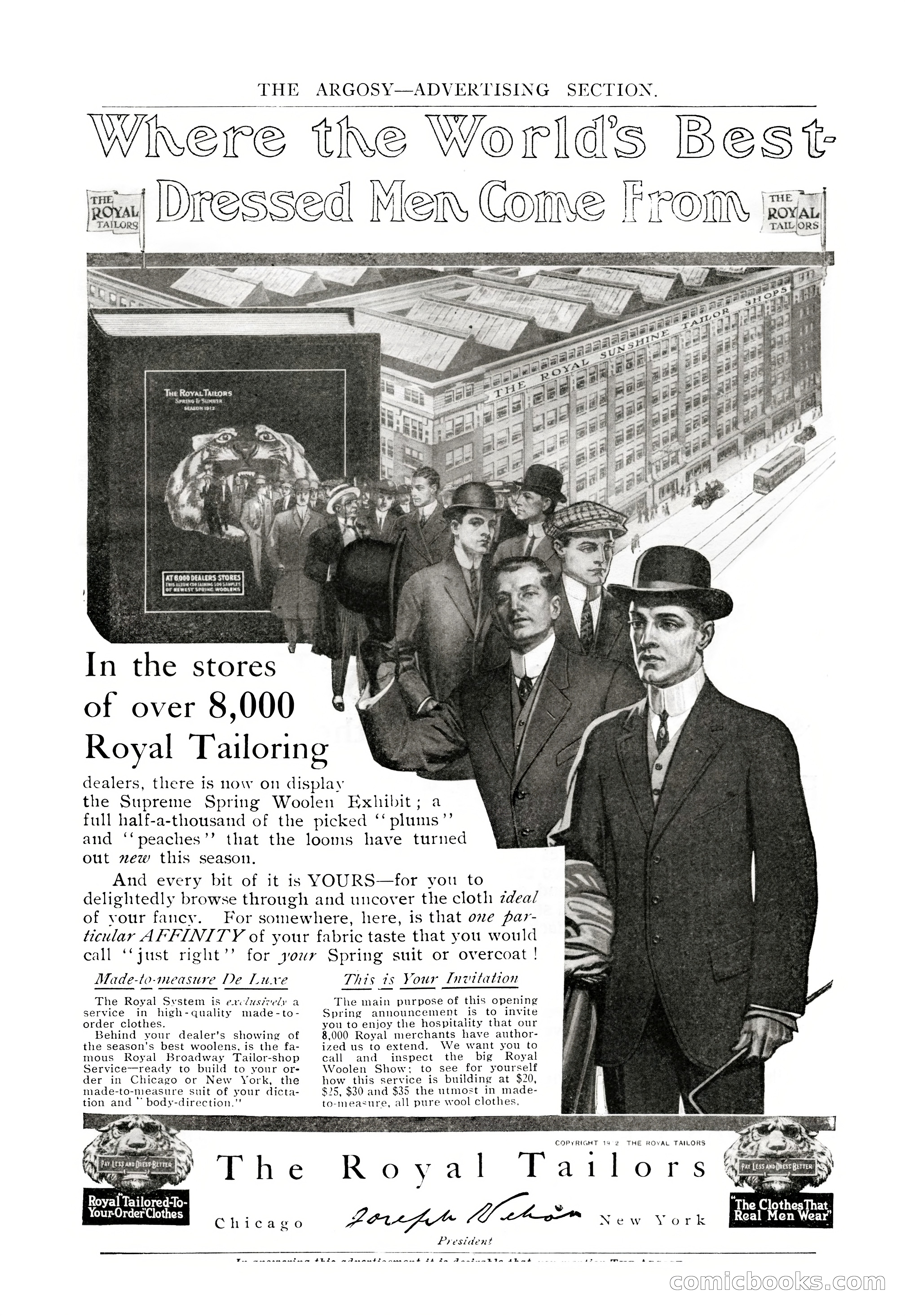 The Argosy, April 1912 — page 235 of 238