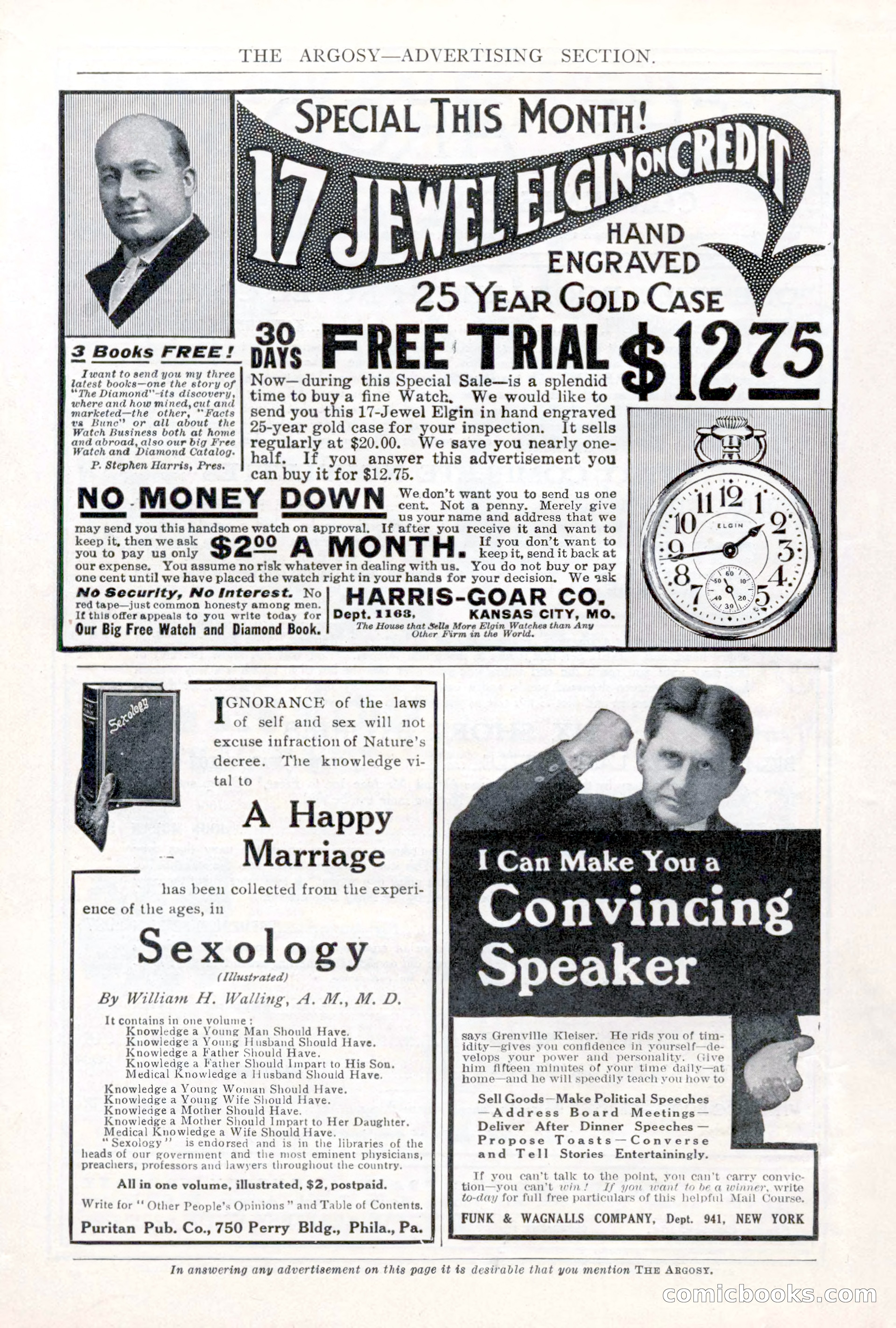 The Argosy, Vol. 75, No. 4 — page 6 of 268