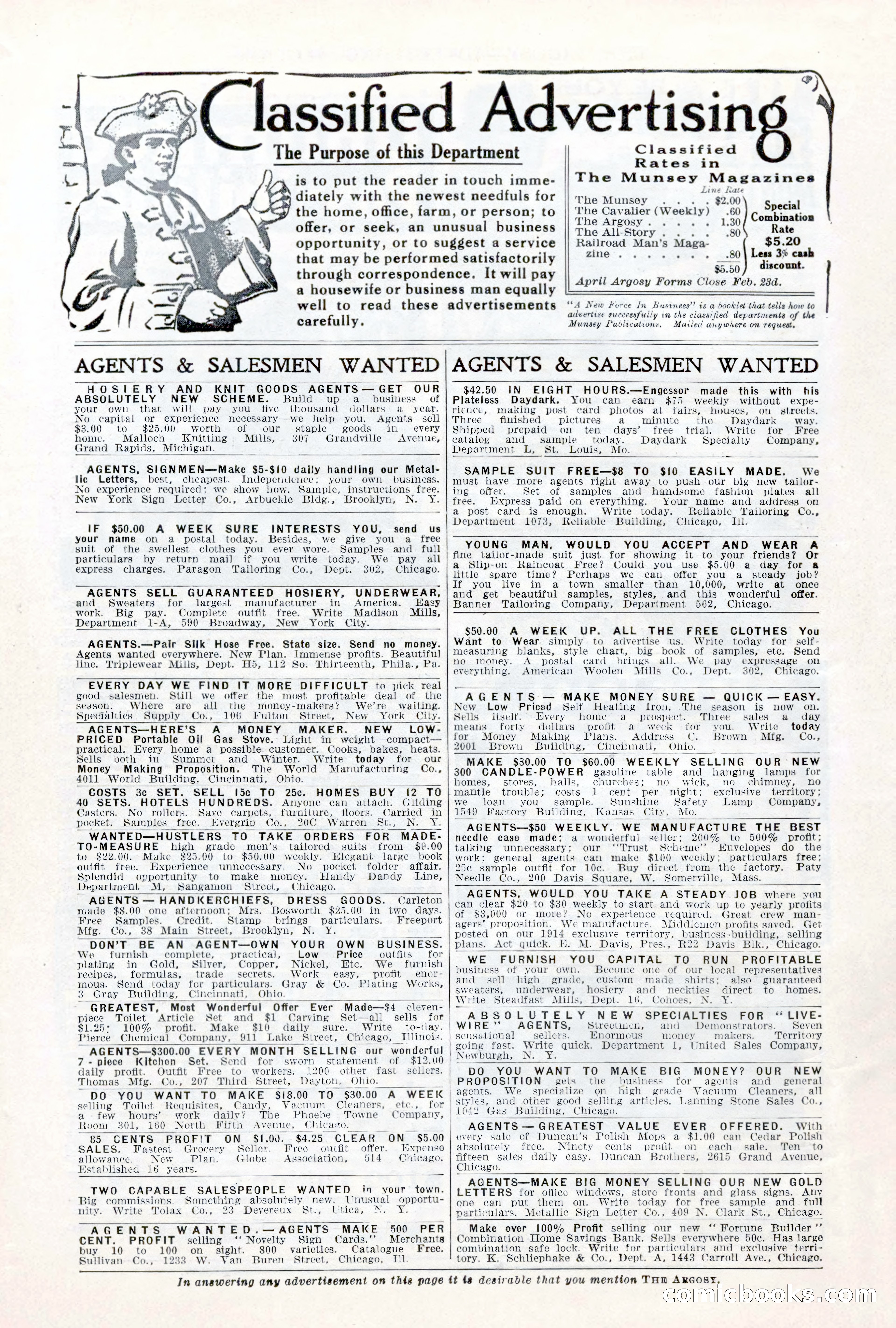 The Argosy, Vol. 75, No. 4 — page 8 of 268