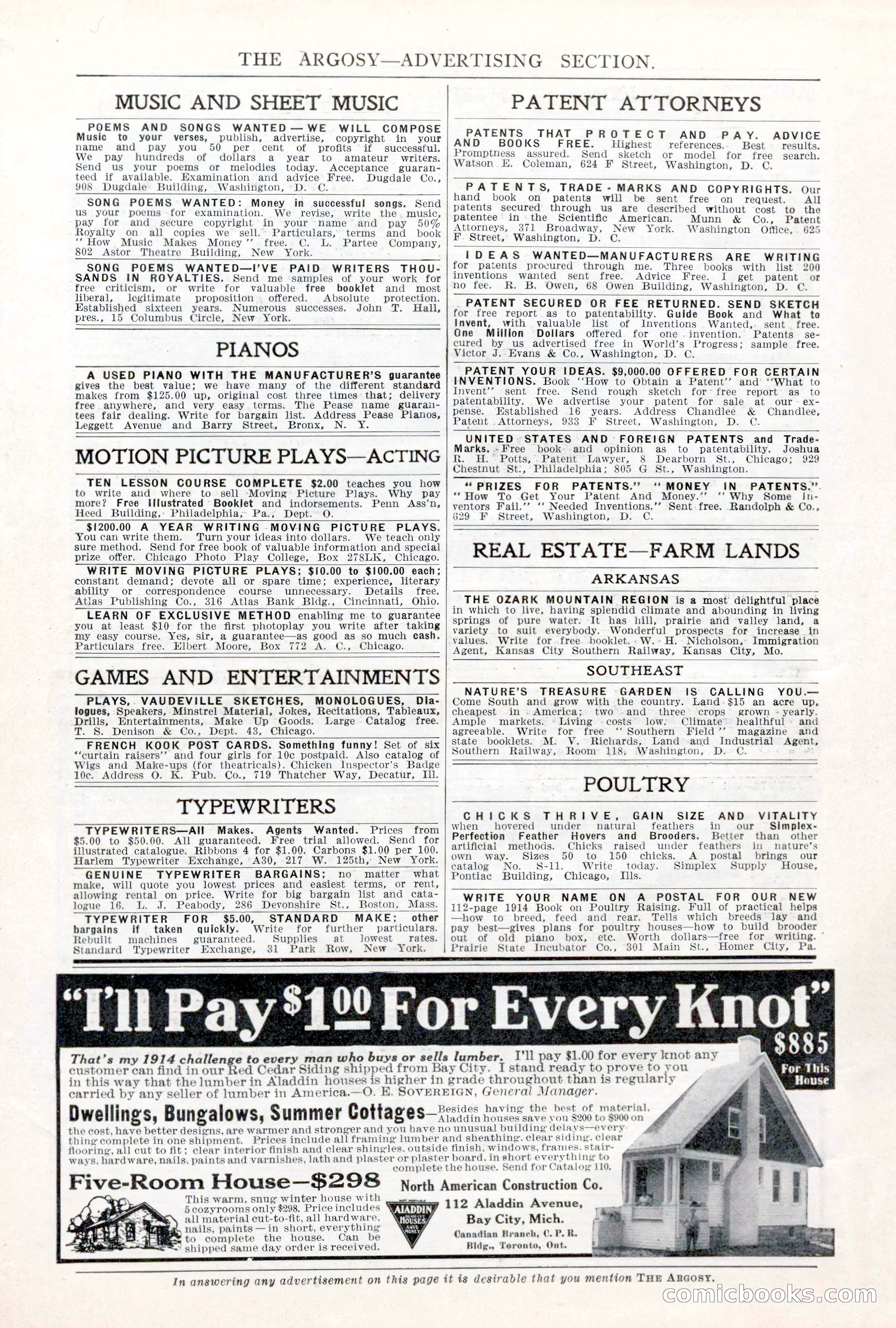 The Argosy, Vol. 75, No. 4 — page 10 of 268