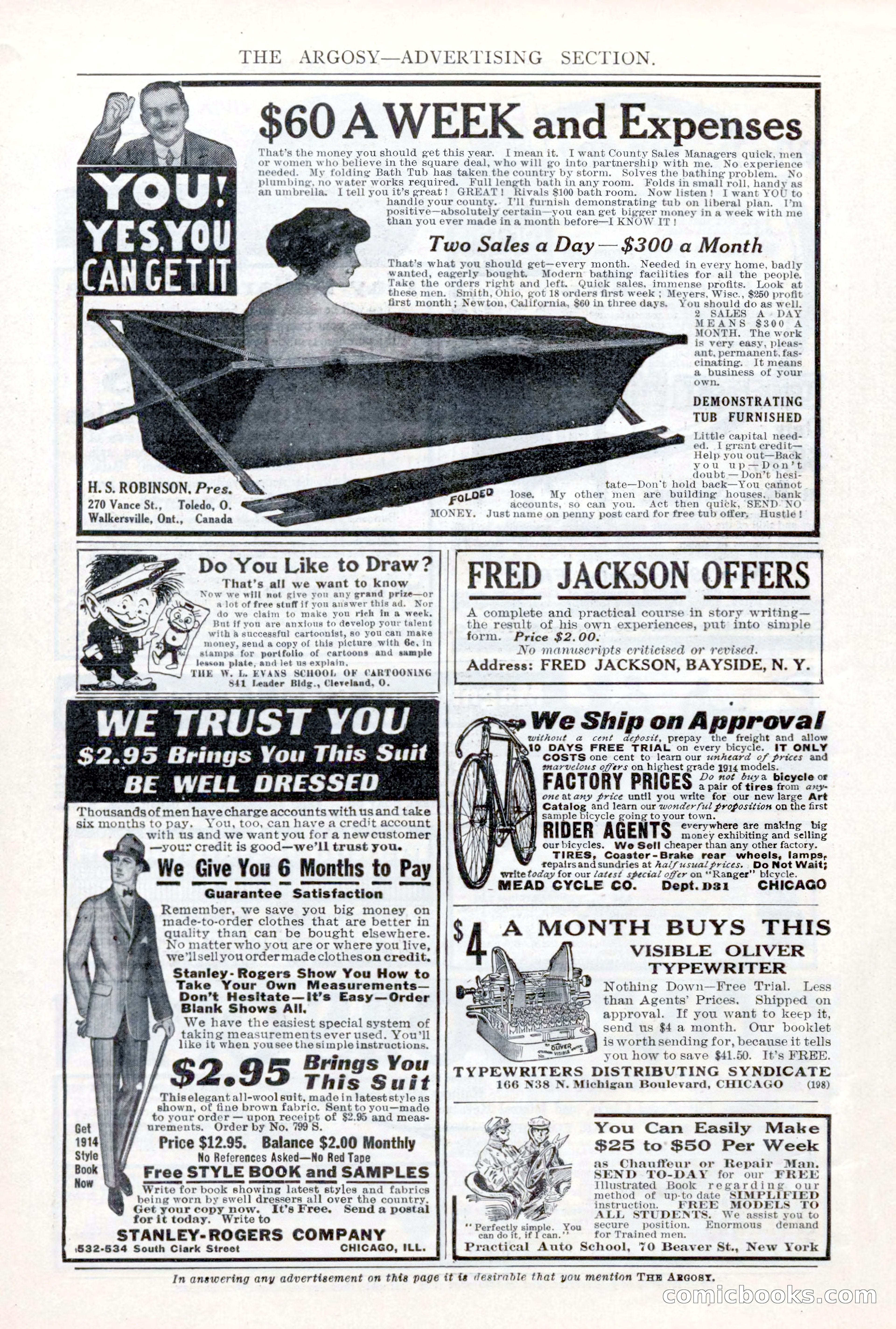 The Argosy, Vol. 75, No. 4 — page 12 of 268