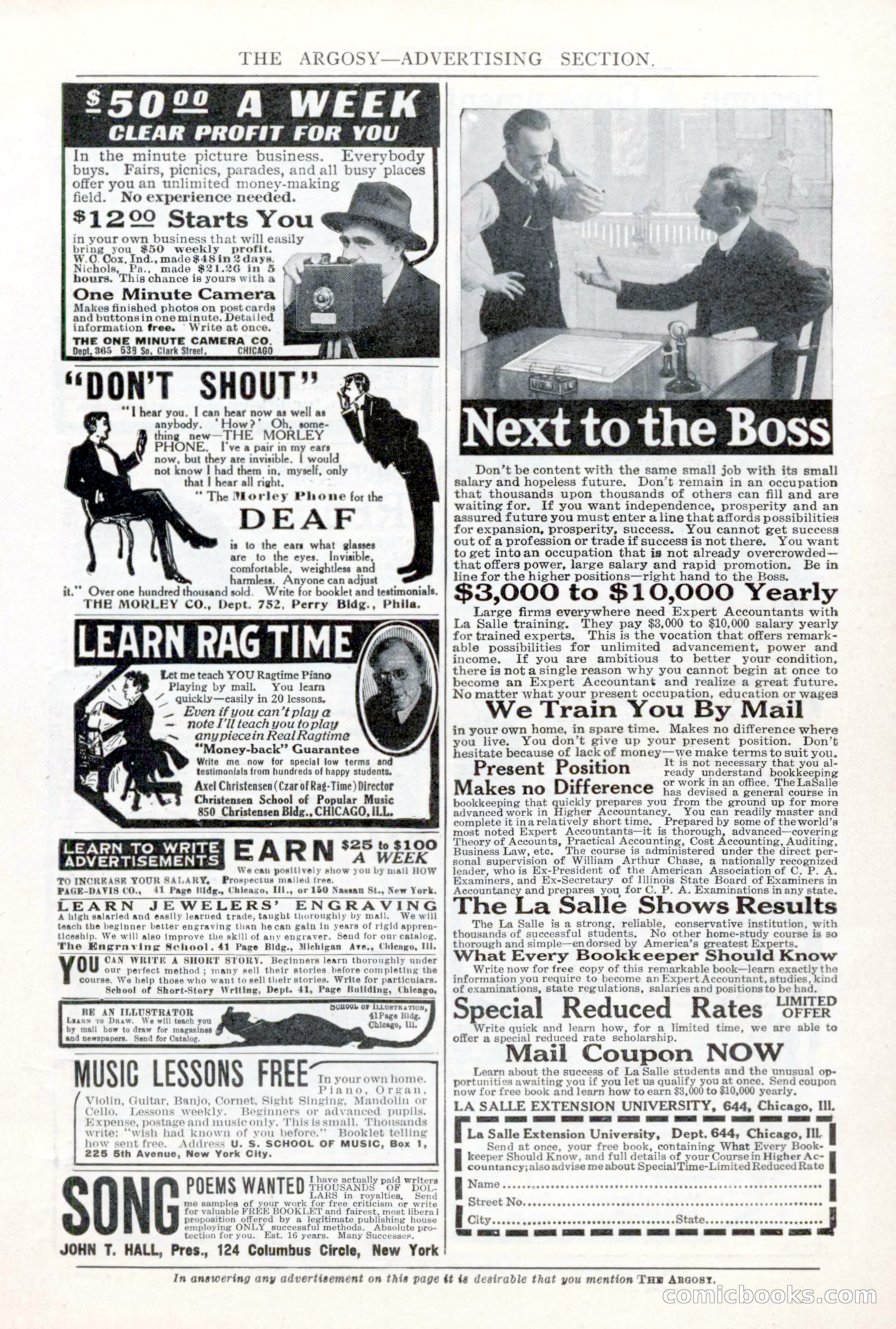 The Argosy, Vol. 75, No. 4 — page 13 of 268