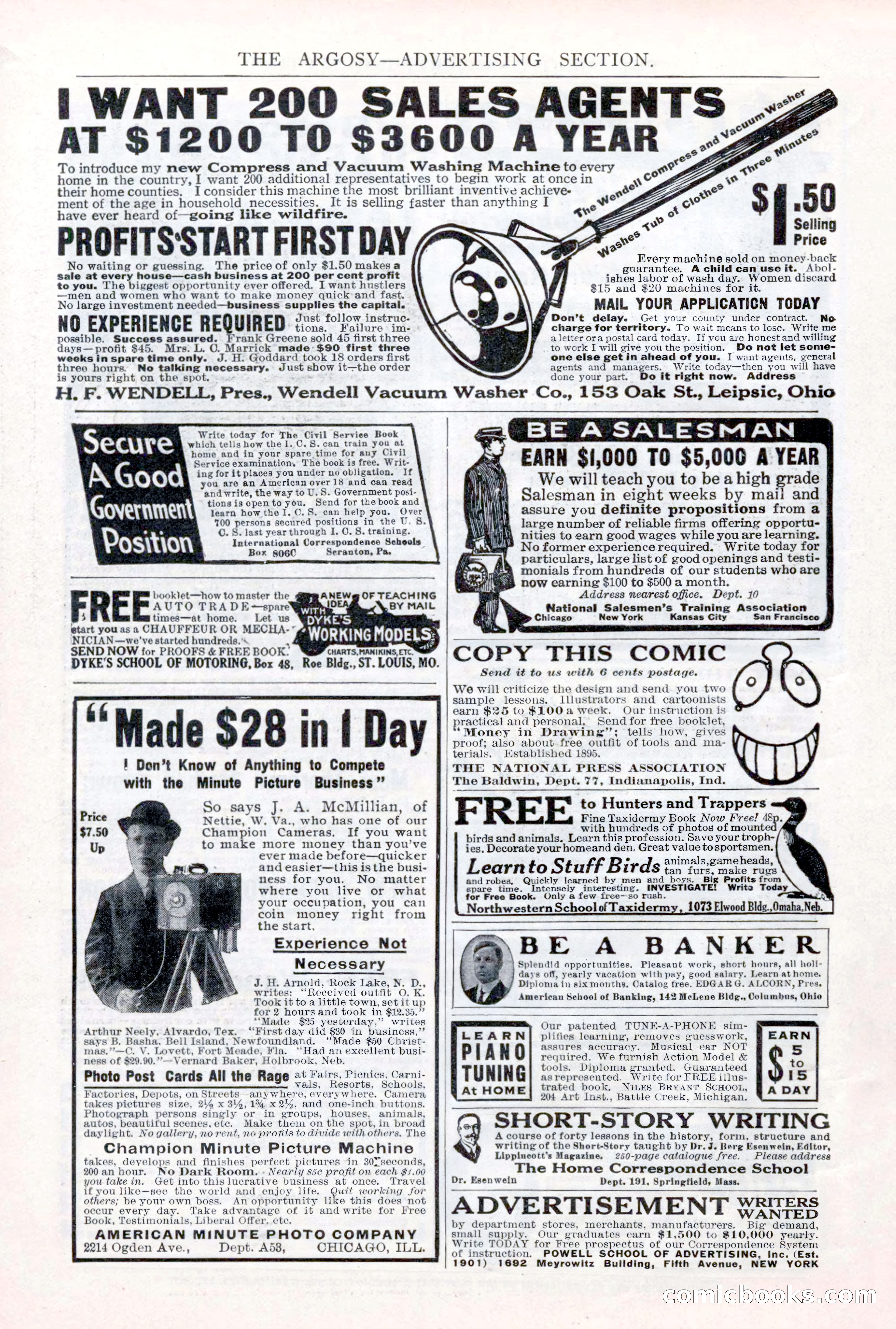 The Argosy, Vol. 75, No. 4 — page 16 of 268