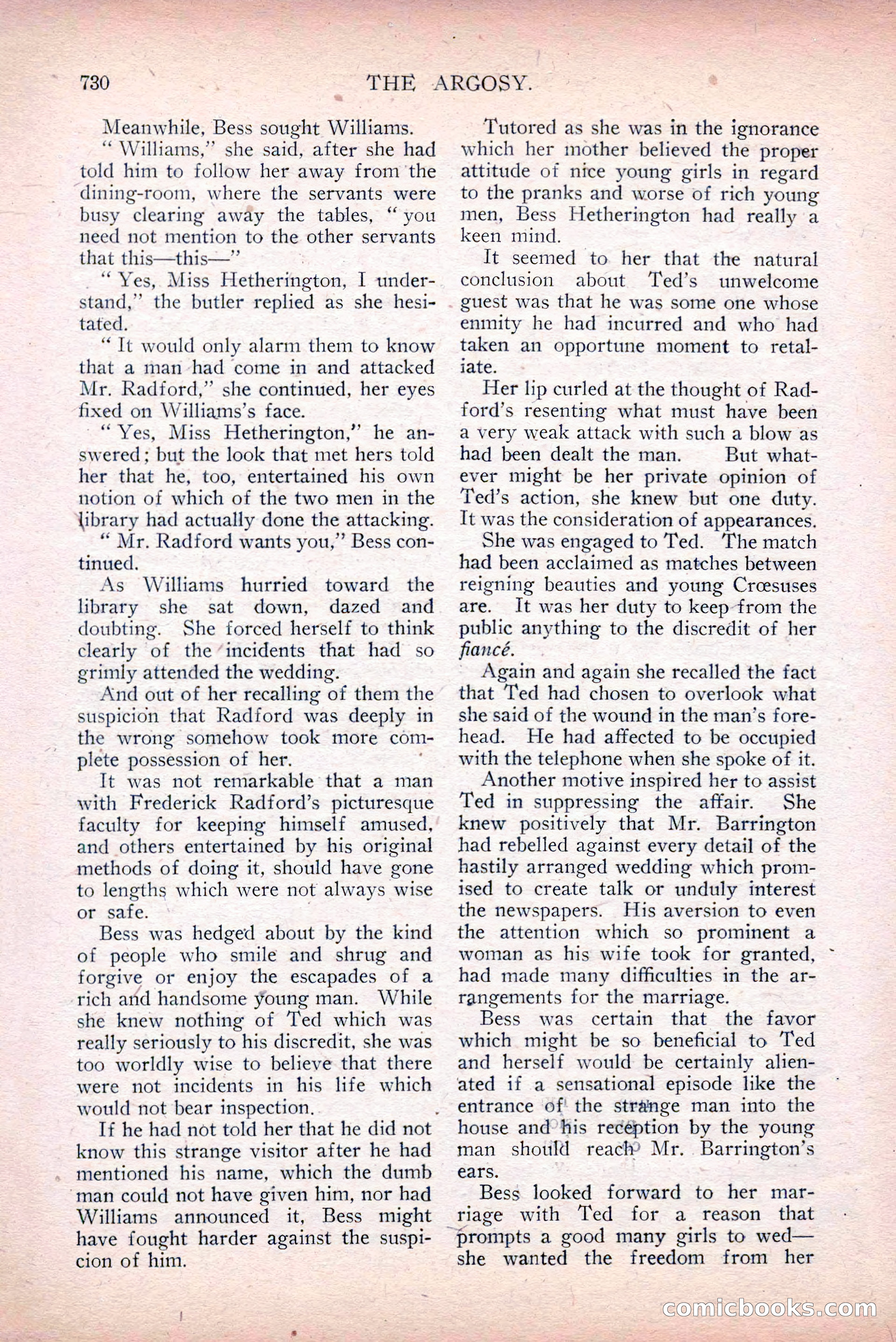The Argosy, Vol. 75, No. 4 — page 28 of 268
