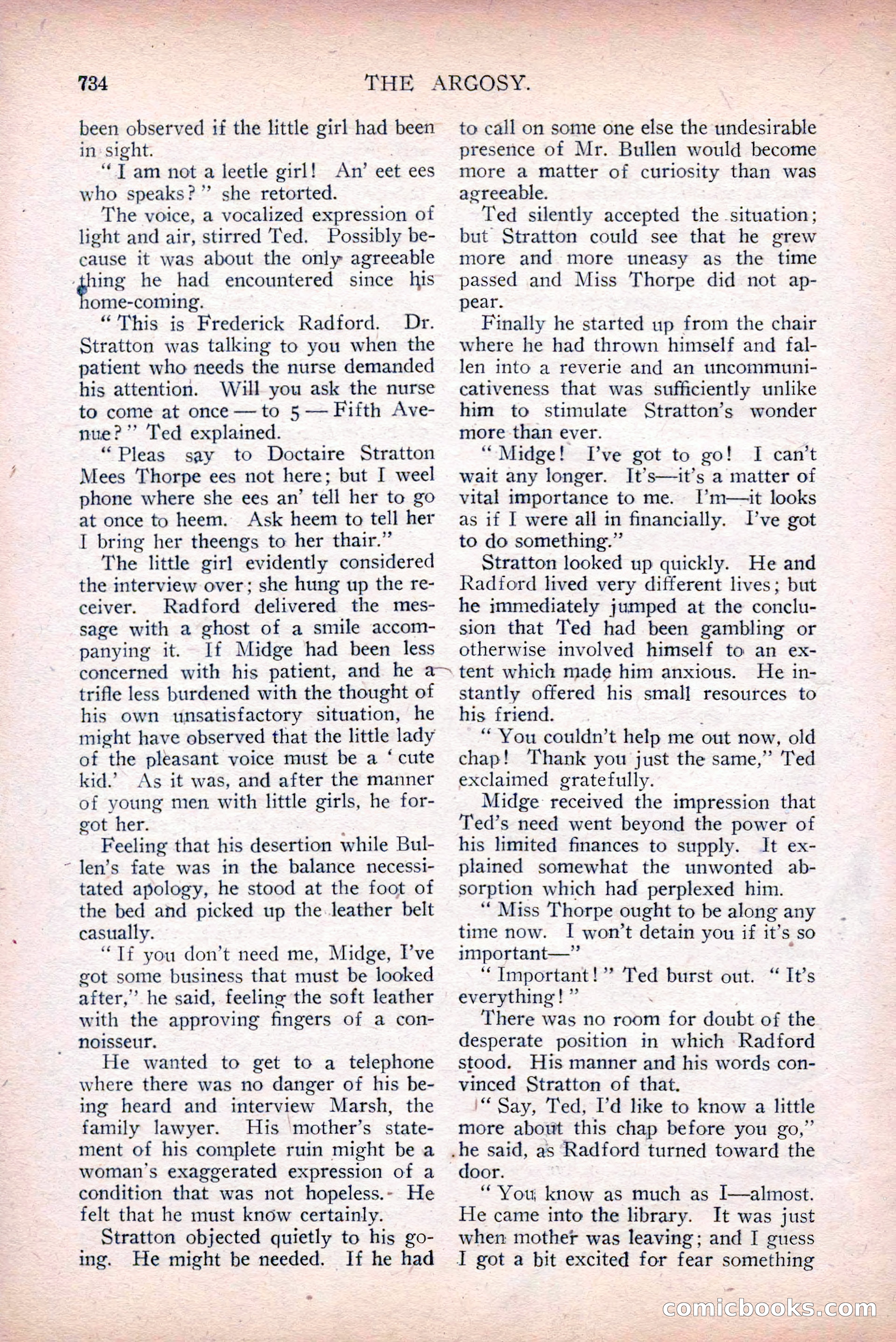 The Argosy, Vol. 75, No. 4 — page 32 of 268