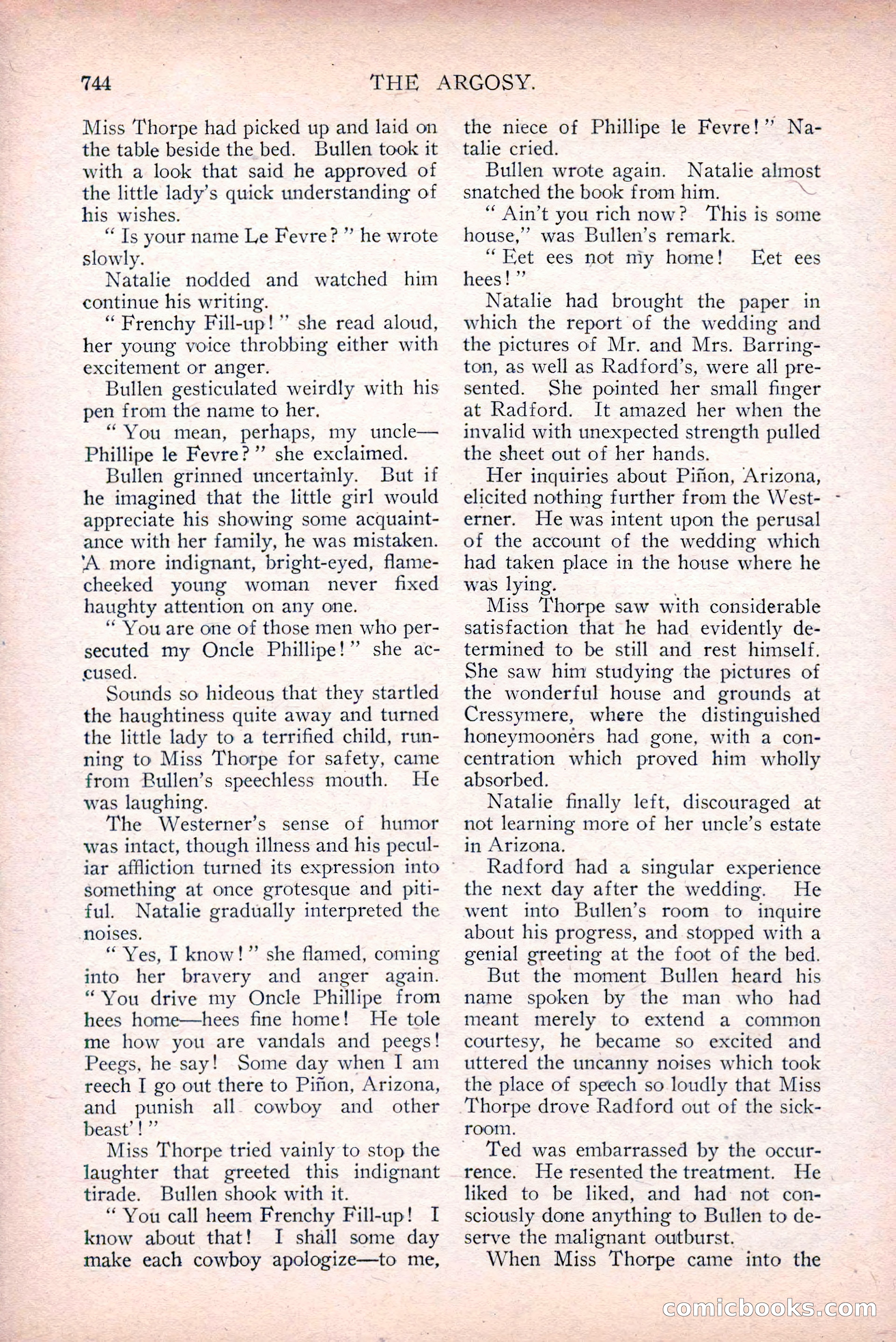 The Argosy, Vol. 75, No. 4 — page 42 of 268