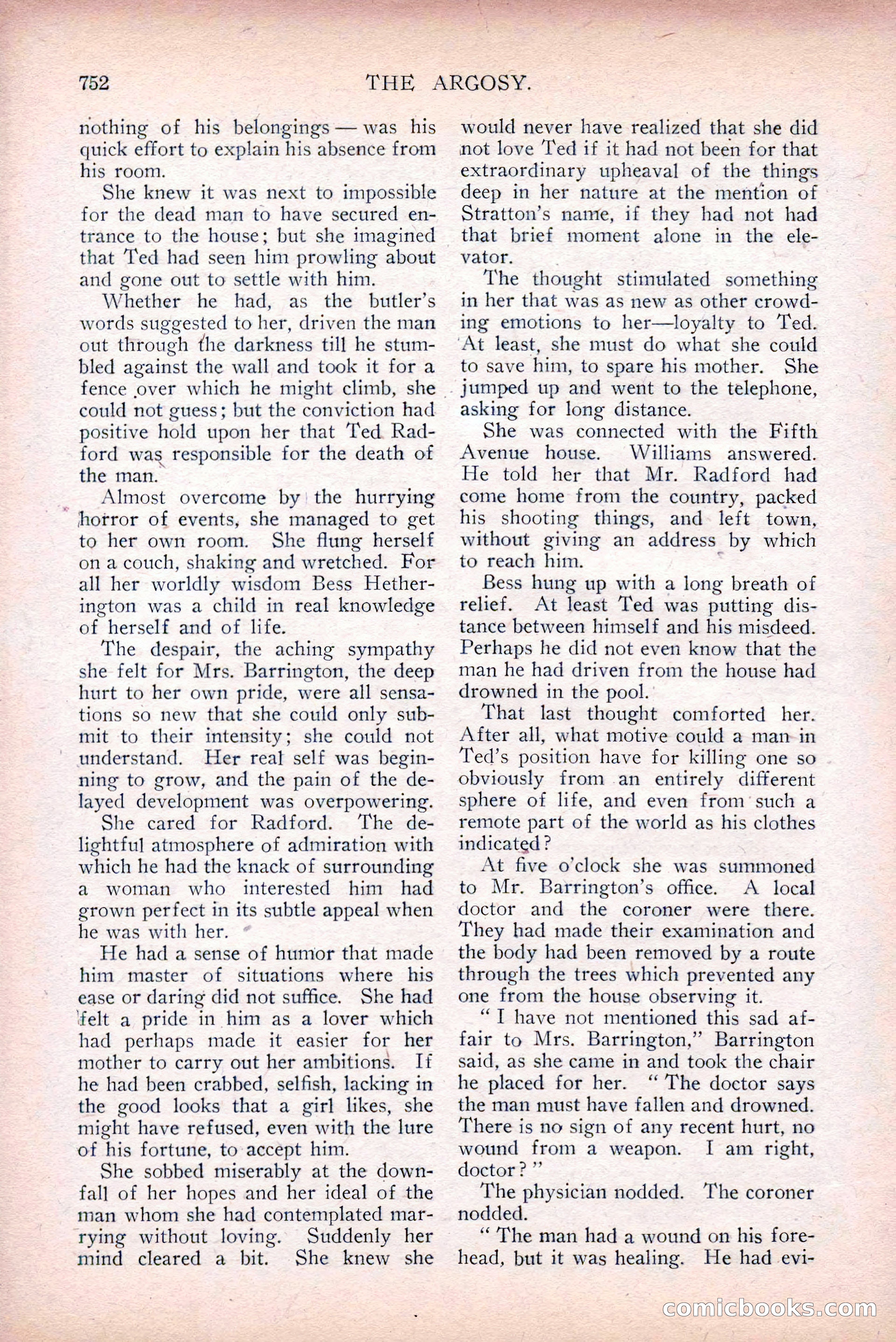 The Argosy, Vol. 75, No. 4 — page 50 of 268