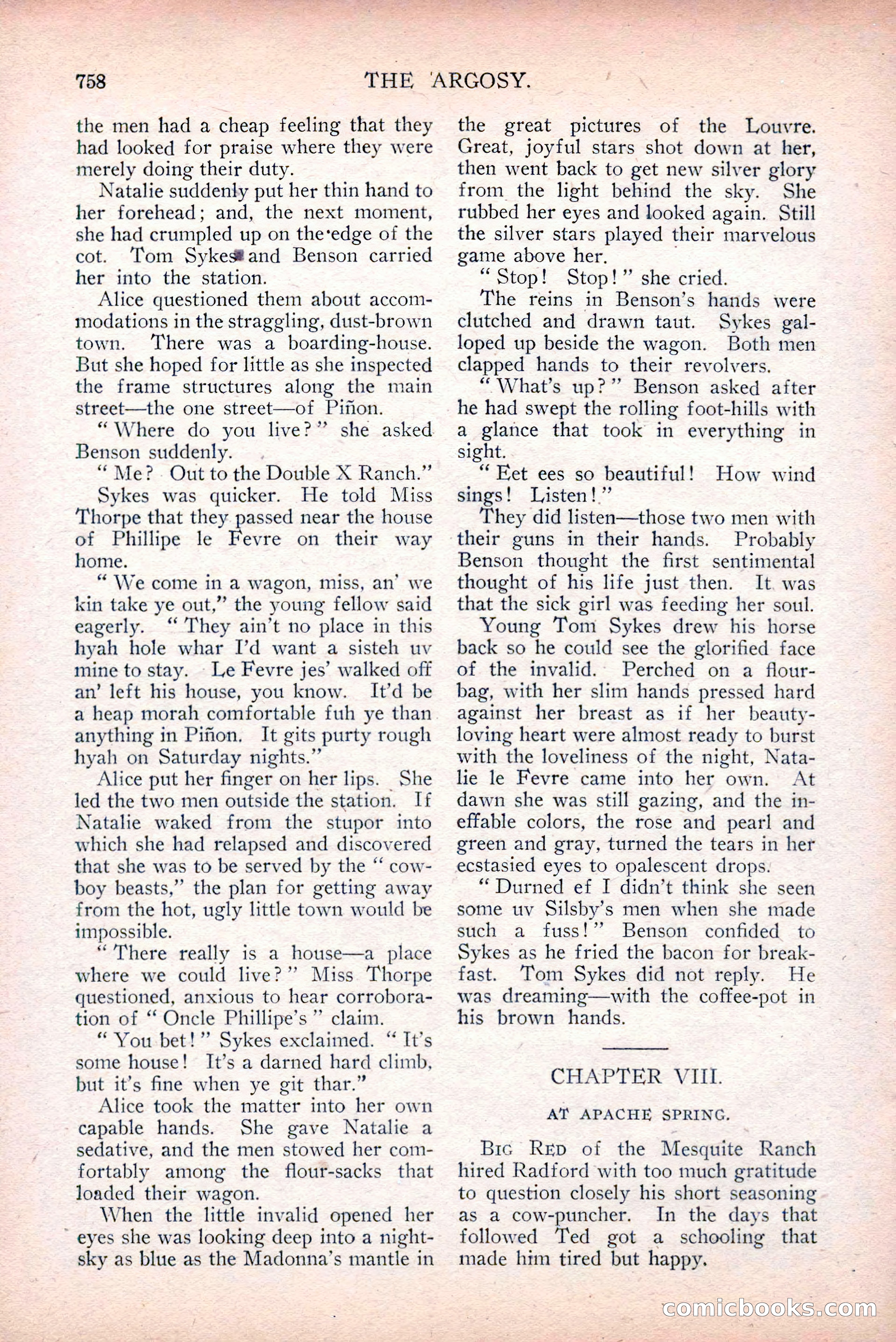 The Argosy, Vol. 75, No. 4 — page 56 of 268