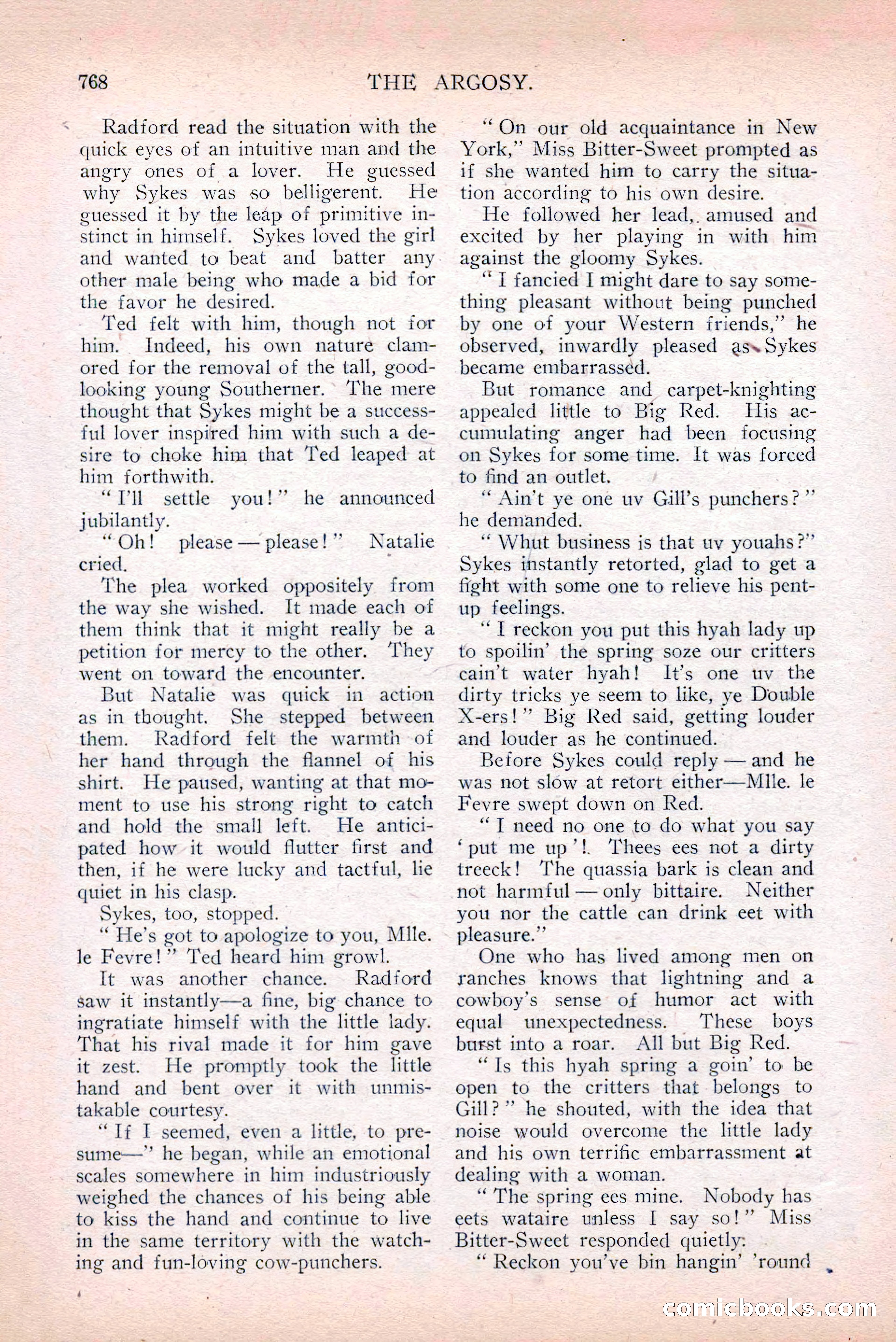 The Argosy, Vol. 75, No. 4 — page 66 of 268