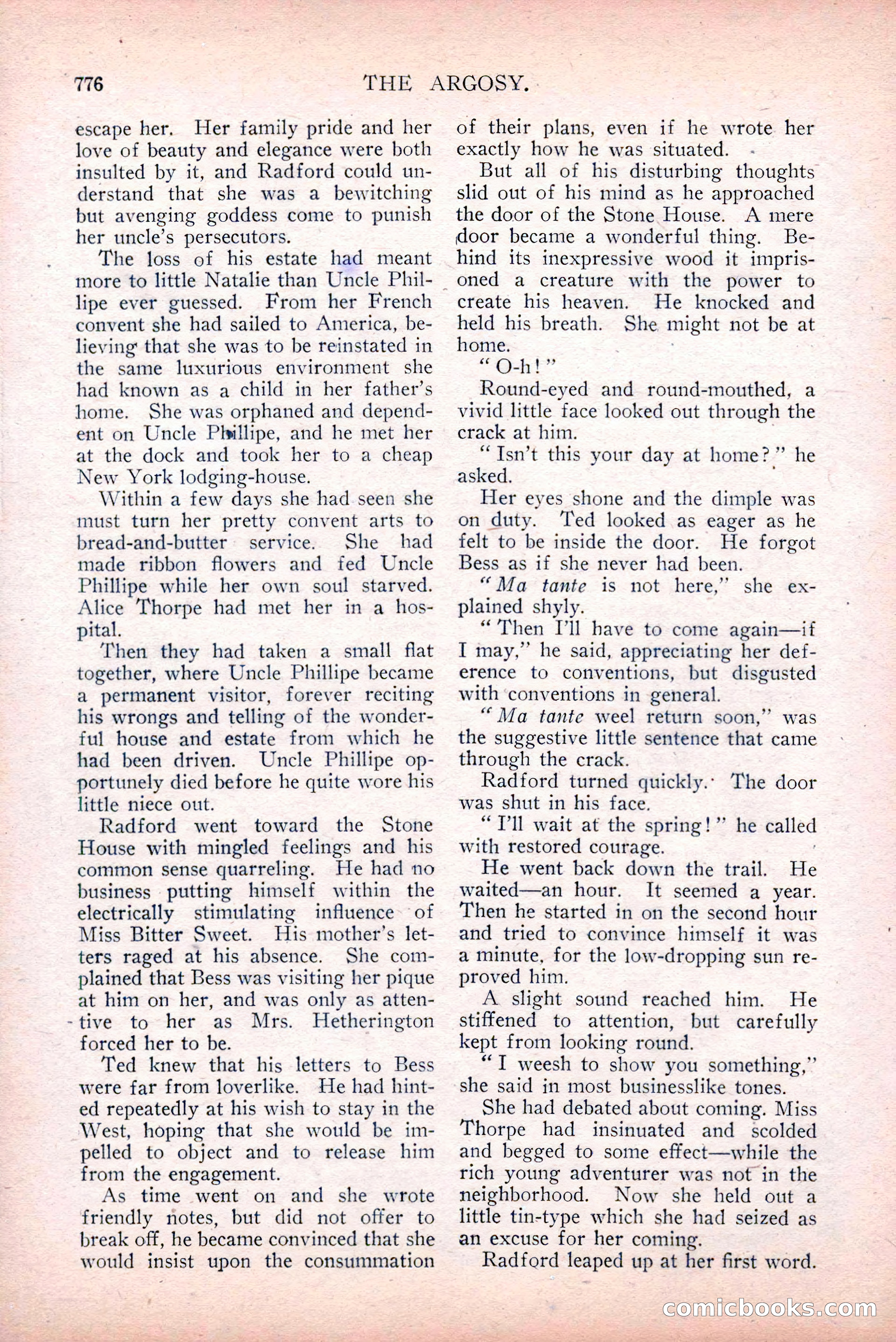 The Argosy, Vol. 75, No. 4 — page 74 of 268