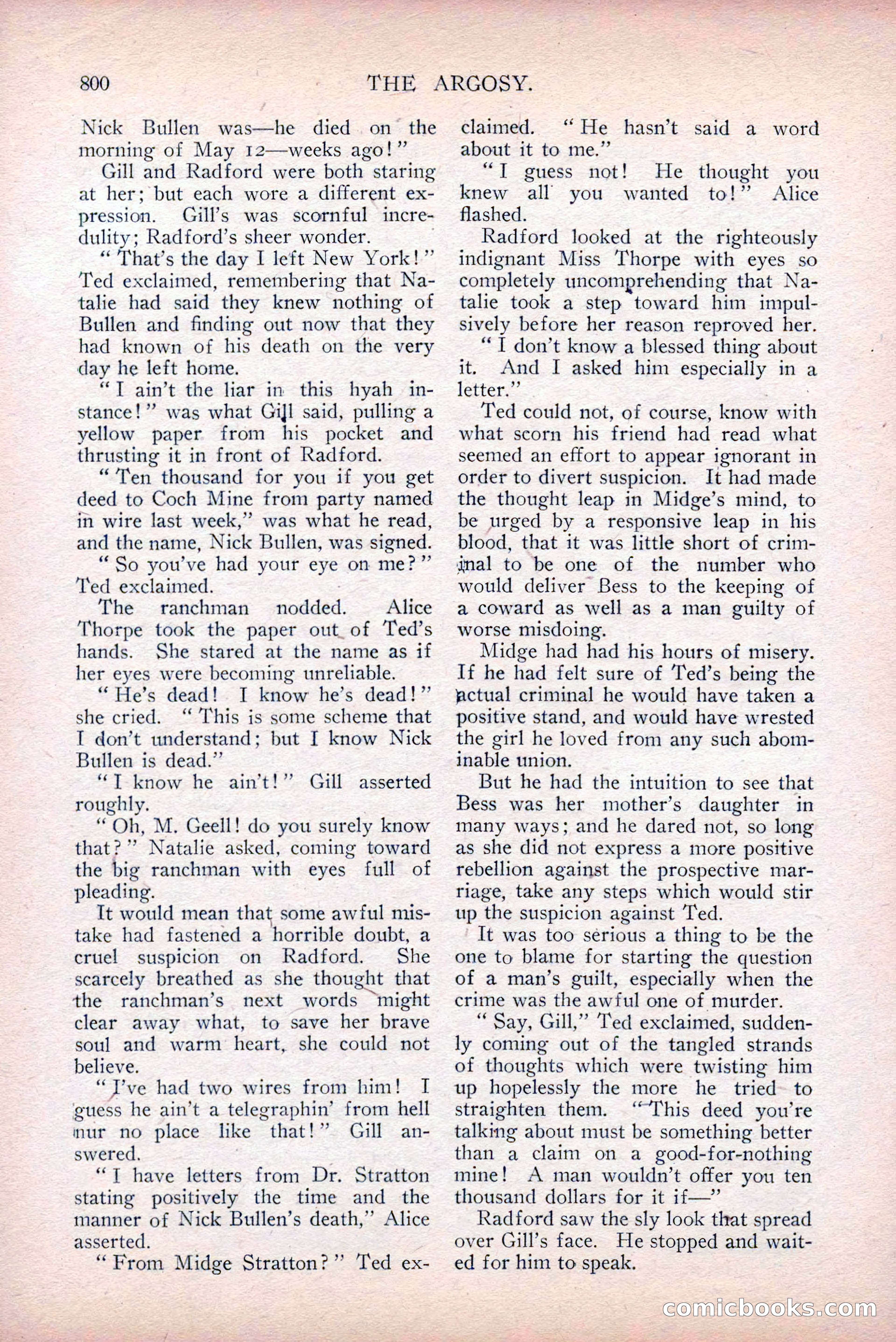The Argosy, Vol. 75, No. 4 — page 98 of 268