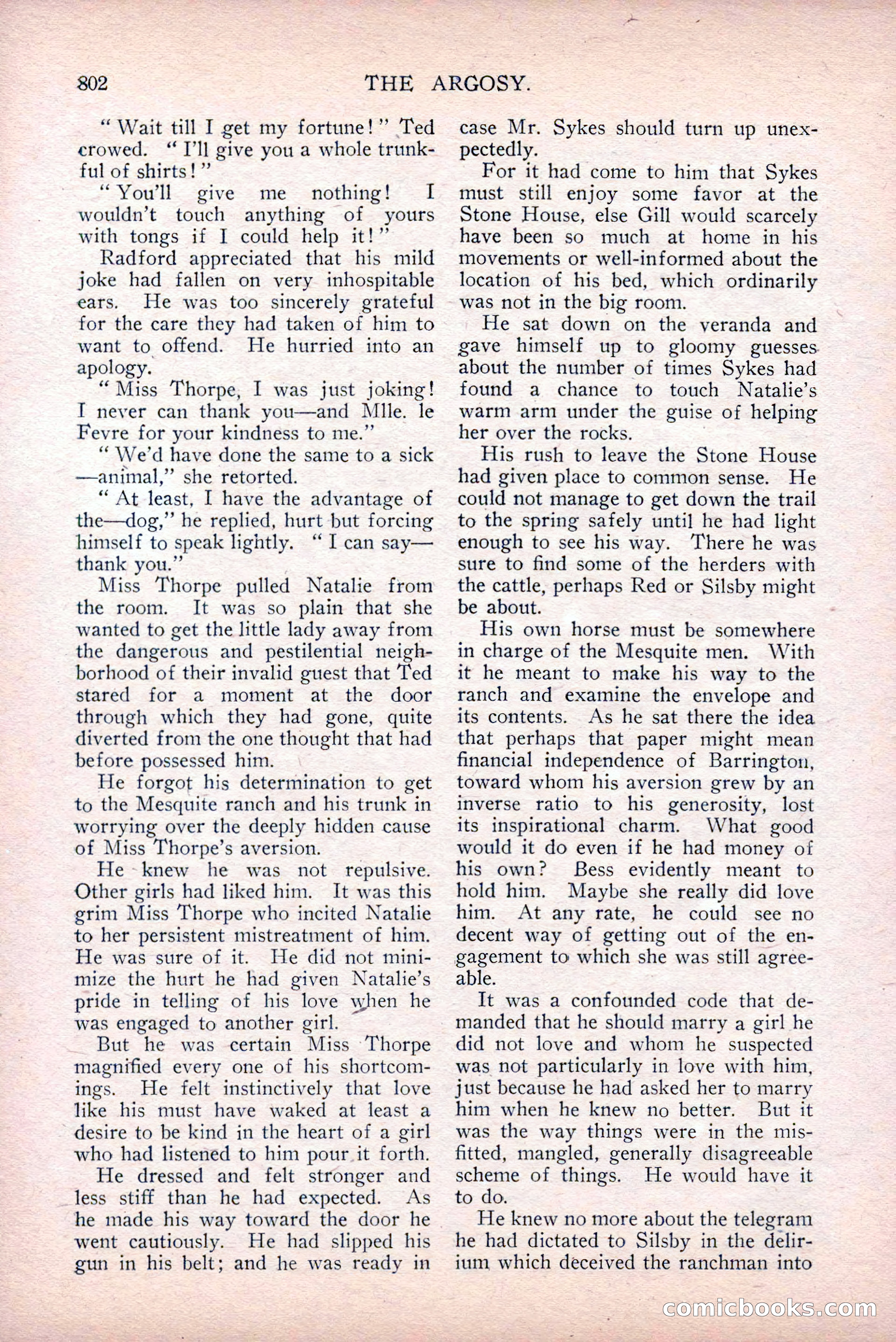 The Argosy, Vol. 75, No. 4 — page 100 of 268