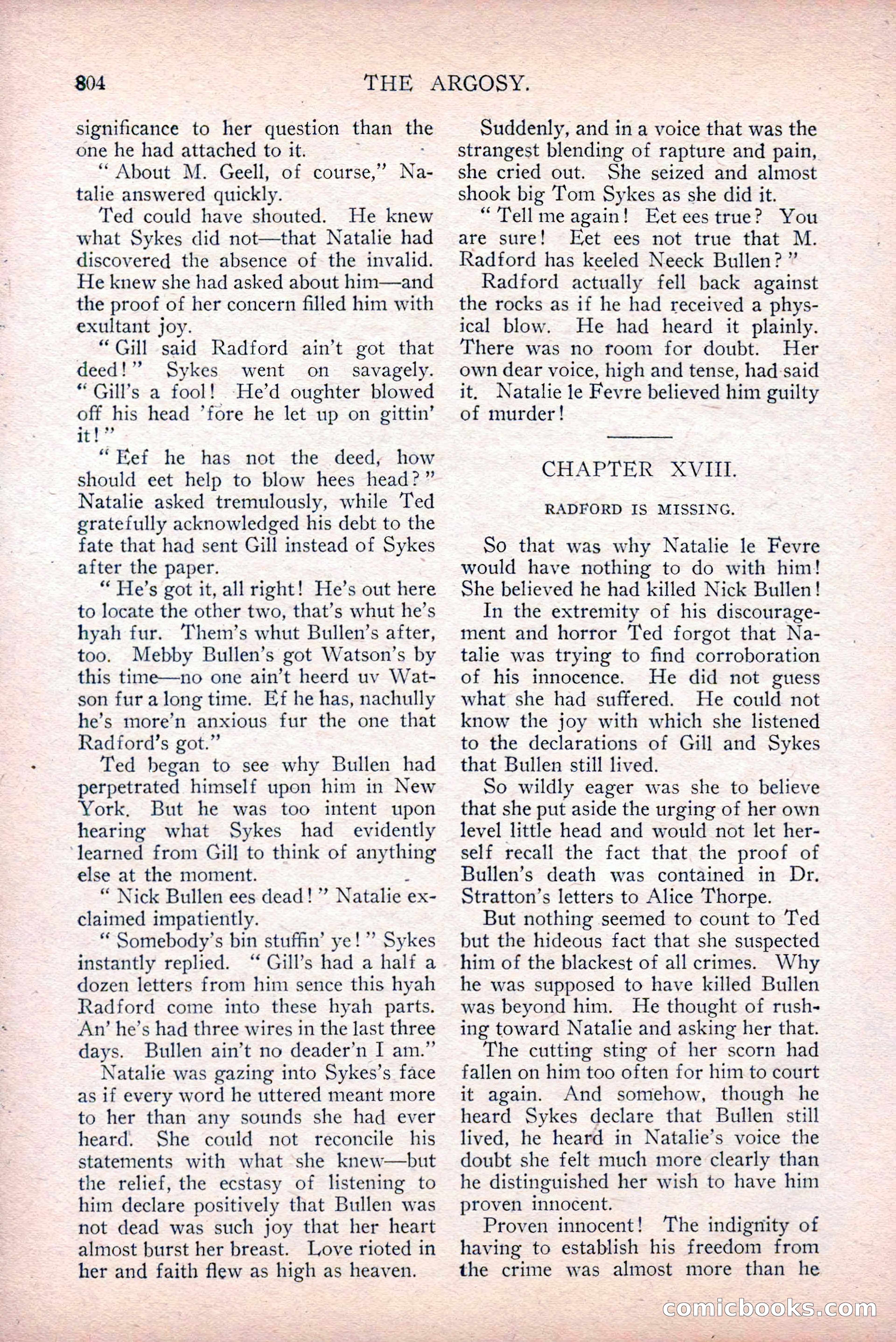 The Argosy, Vol. 75, No. 4 — page 102 of 268